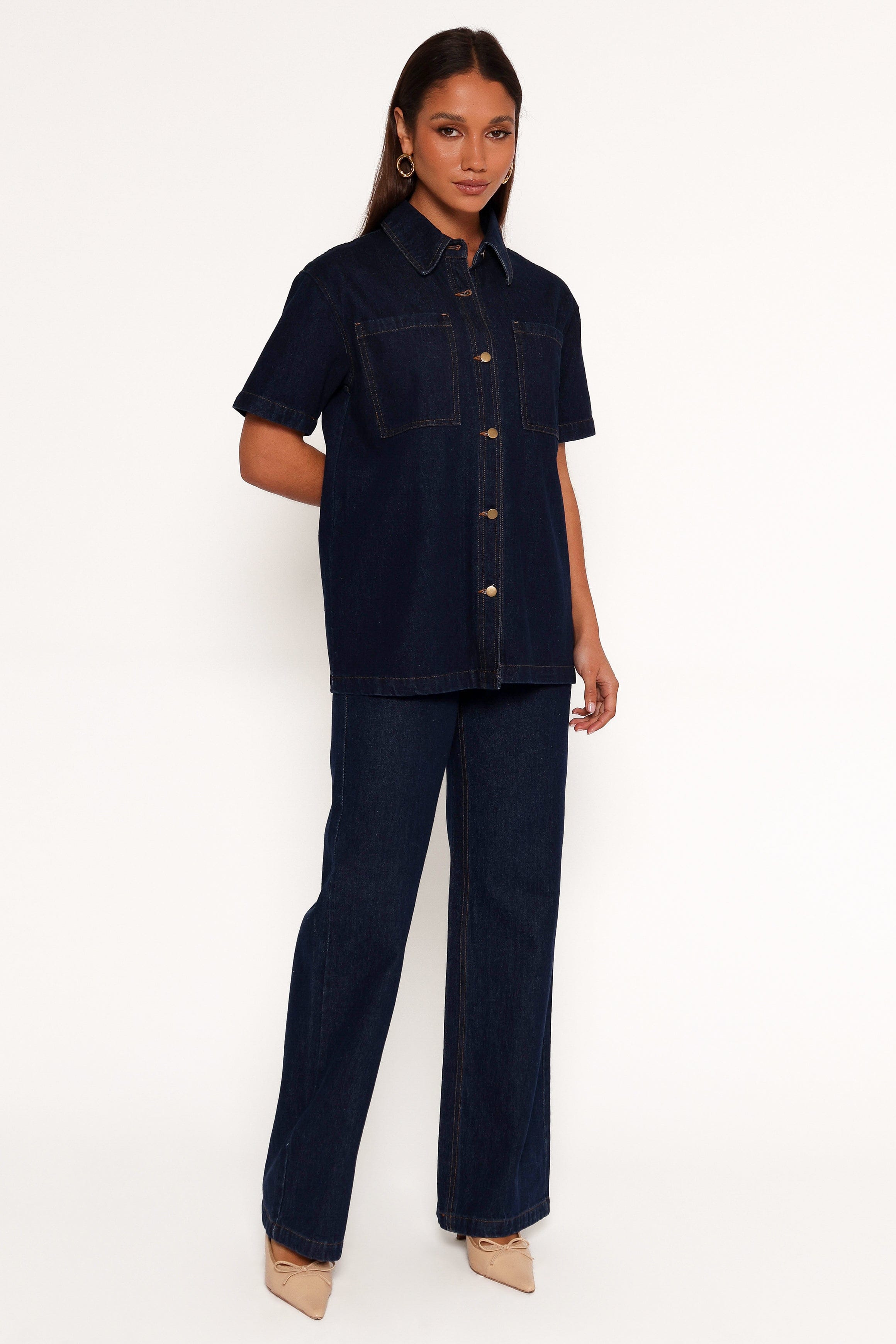 Petal and Pup USA BOTTOMS Nolan Jean - Dark Denim