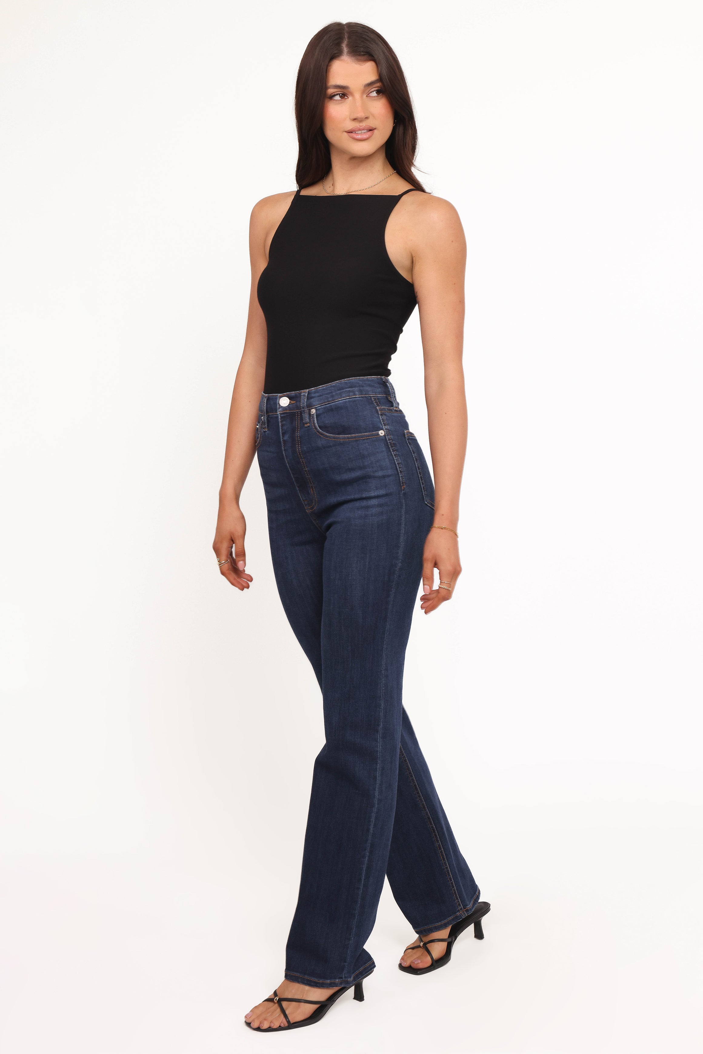 Petal and Pup USA BOTTOMS Rae Straight Leg Jean - Roxbury