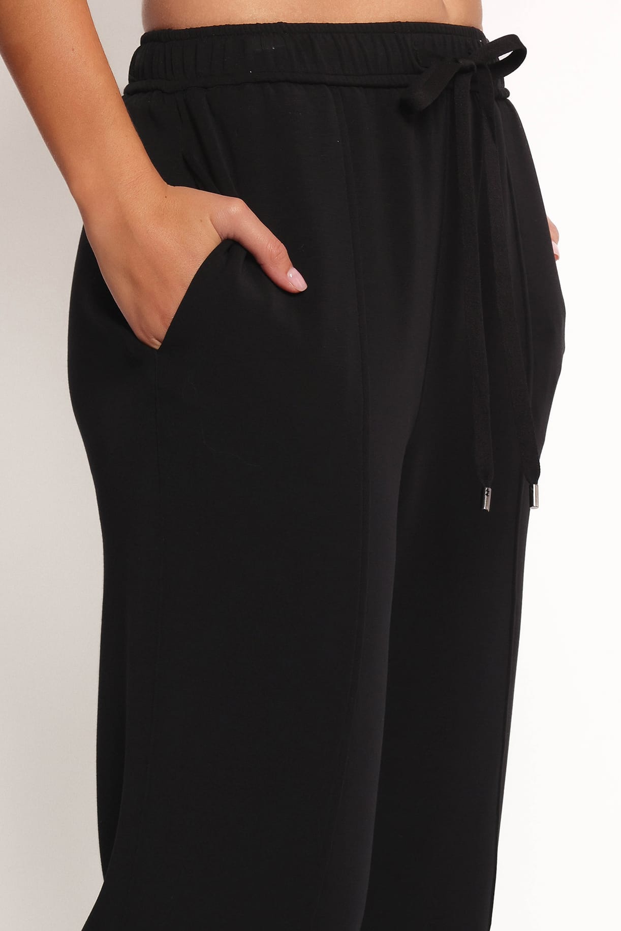 Petal and Pup USA BOTTOMS Romy Soft Pants - Black