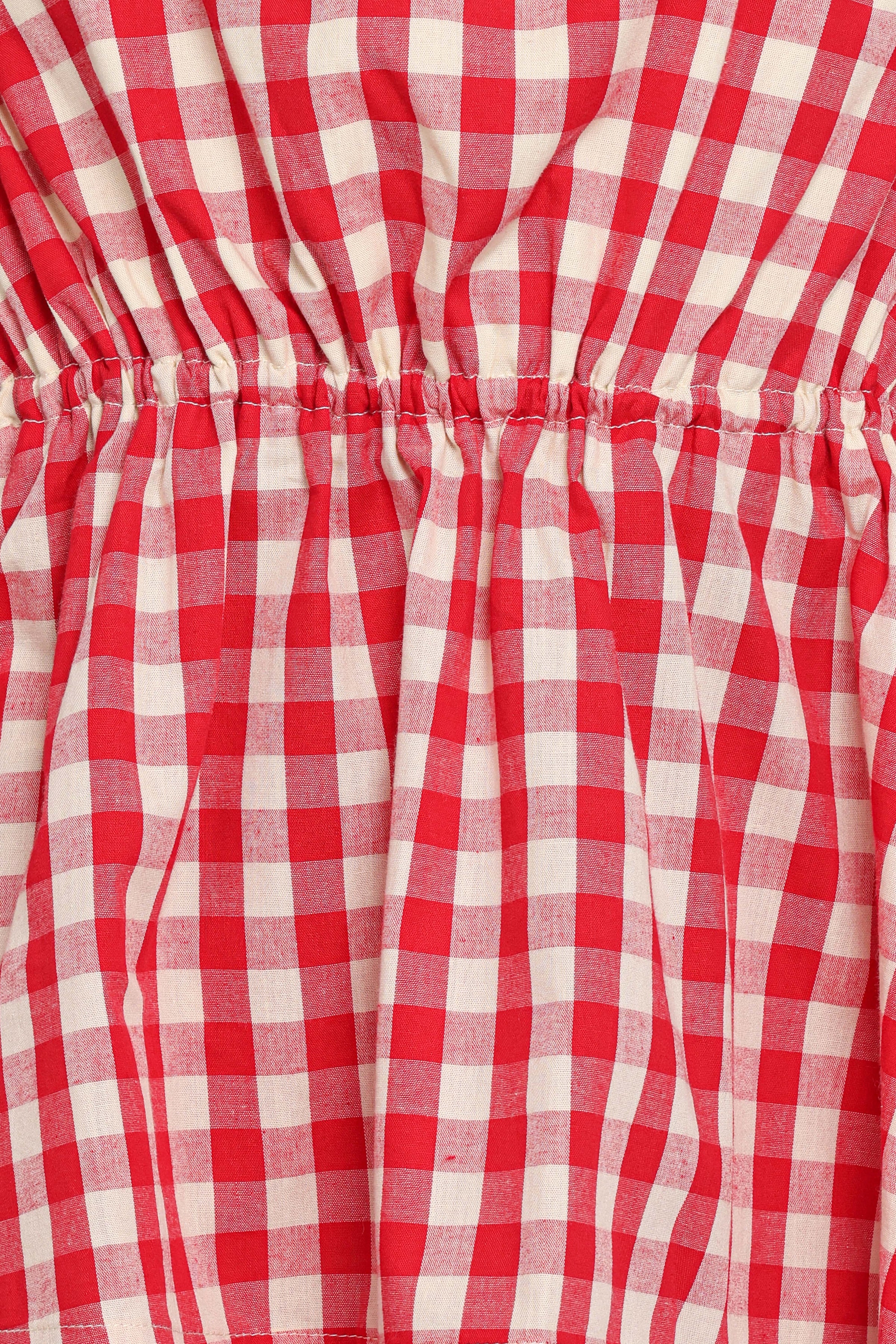 Petal and Pup USA BOTTOMS Rory Shorts - Red Gingham