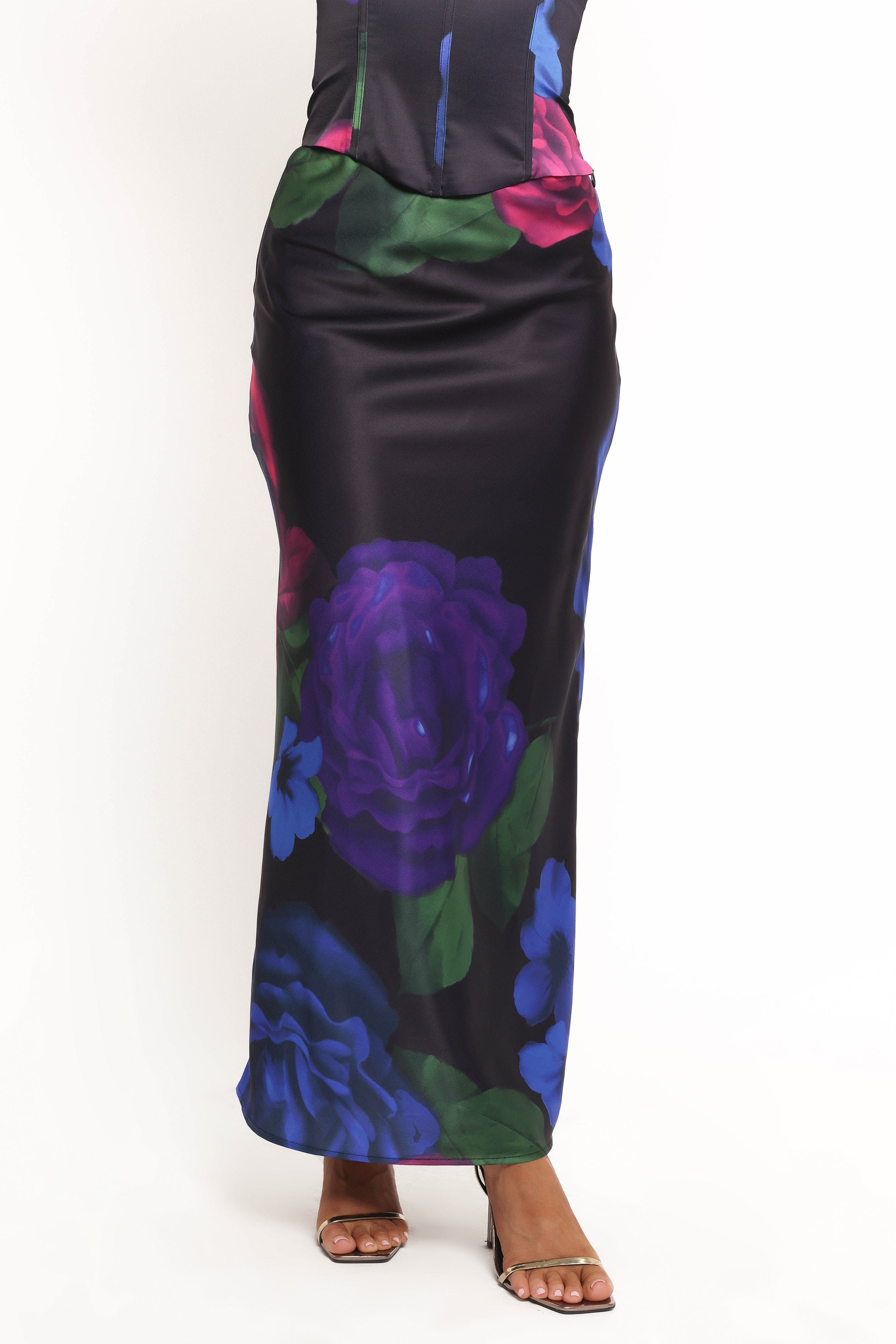 Petal and Pup USA BOTTOMS Rosalia Maxi Skirt - Pink Multi