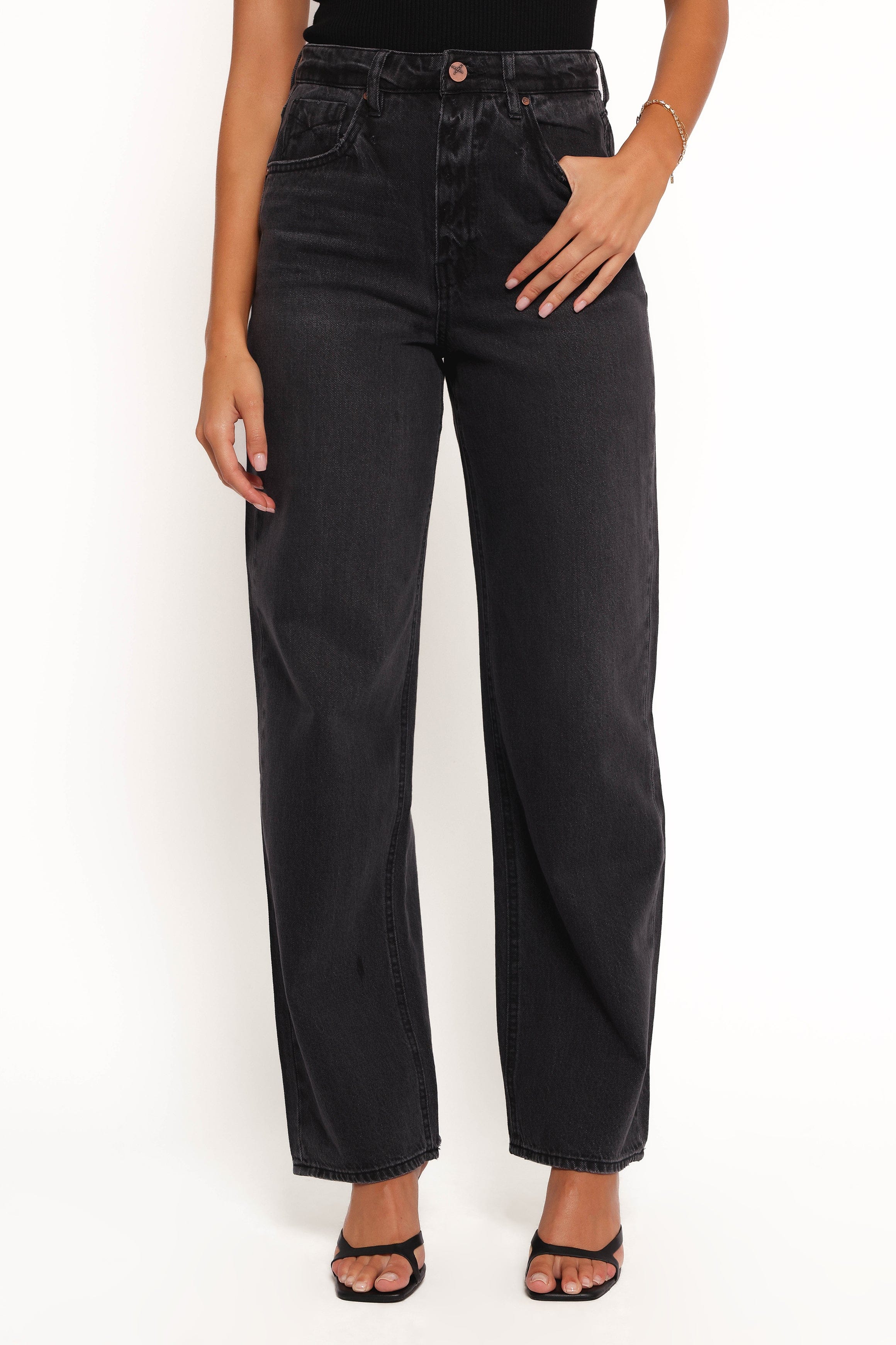 Petal and Pup USA BOTTOMS Rumi High Rise Wide Leg Jean - Ramble