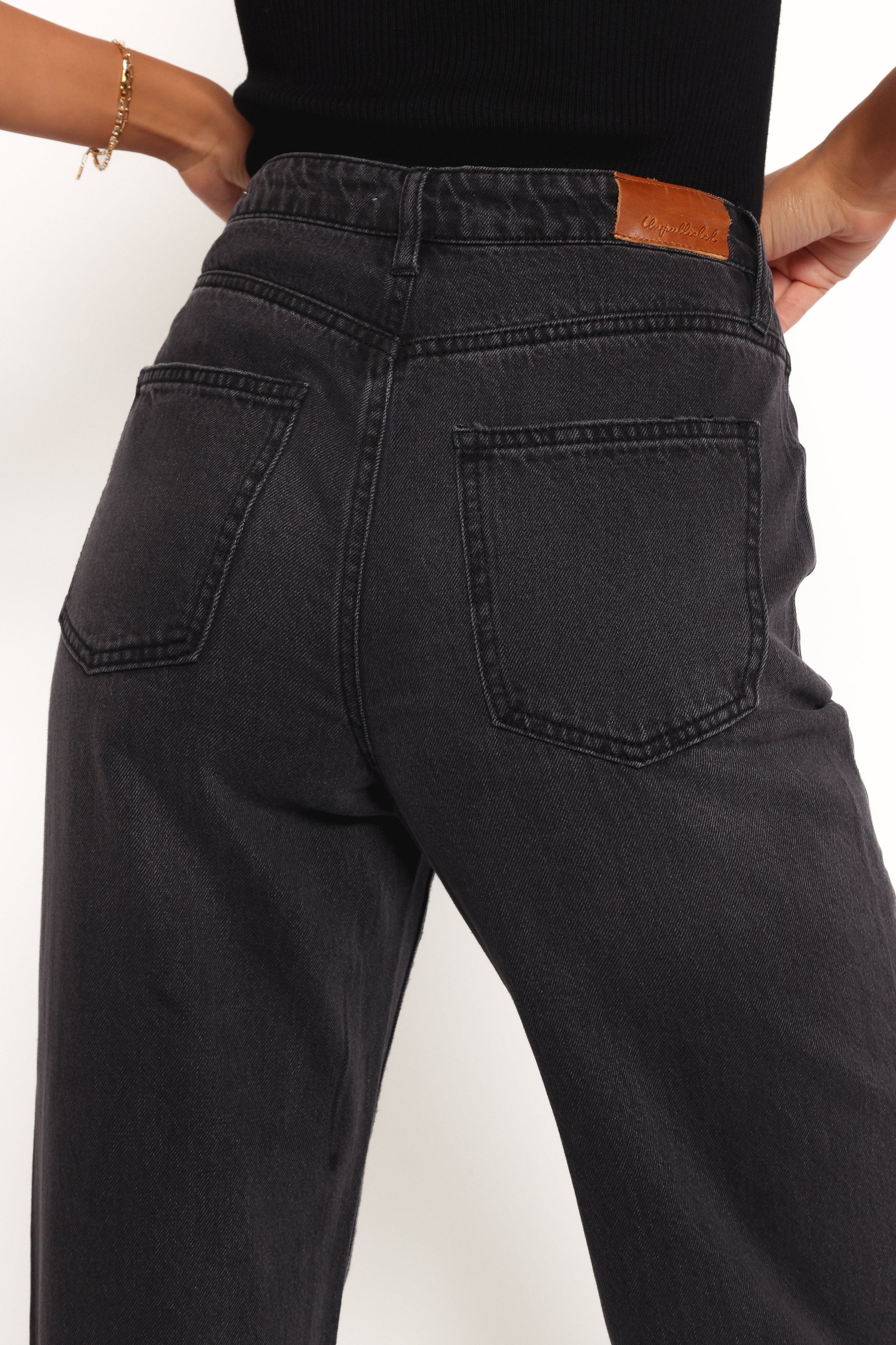 Petal and Pup USA BOTTOMS Rumi High Rise Wide Leg Jean - Ramble