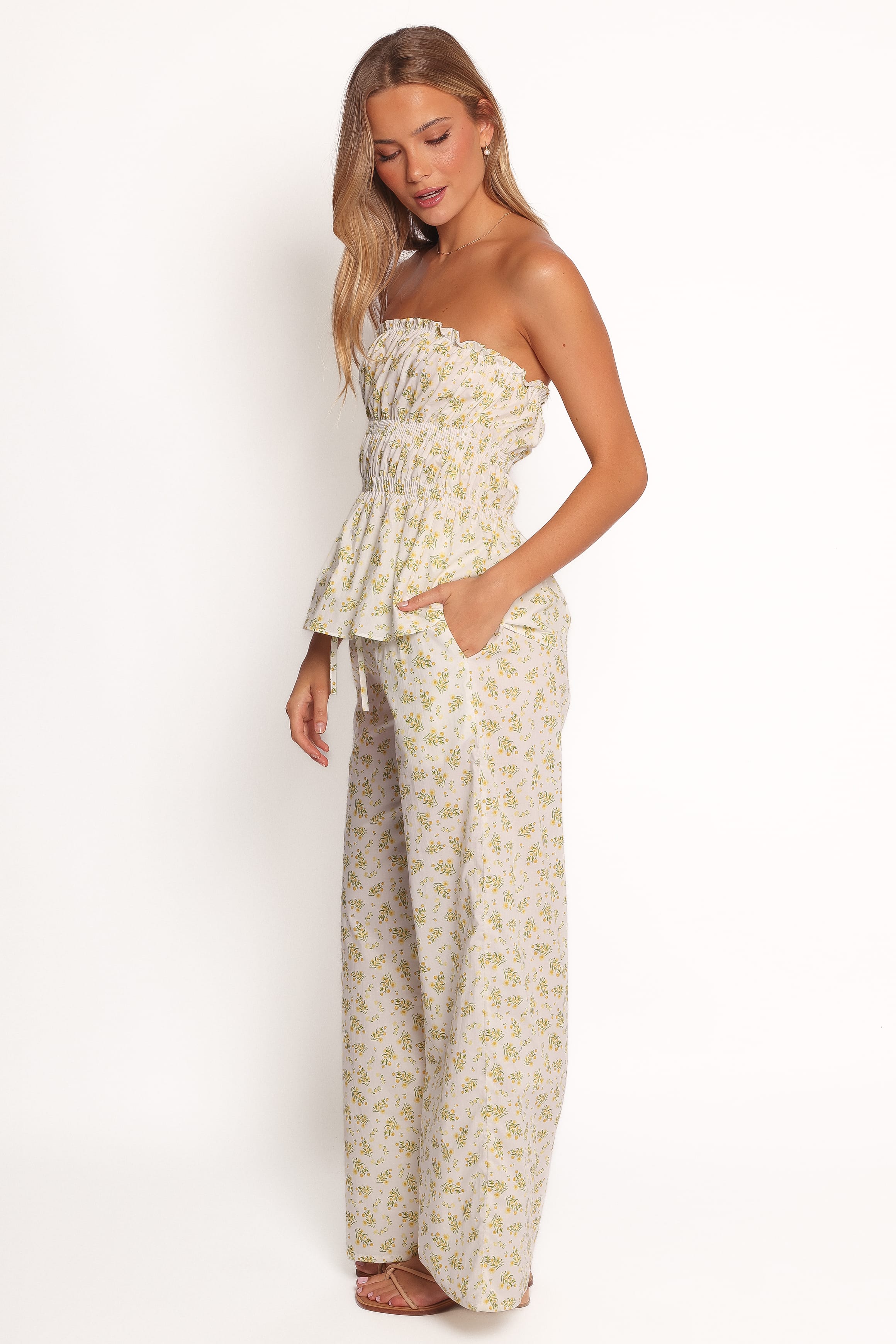Petal and Pup USA BOTTOMS Ruthie Pants - Ditsy Floral