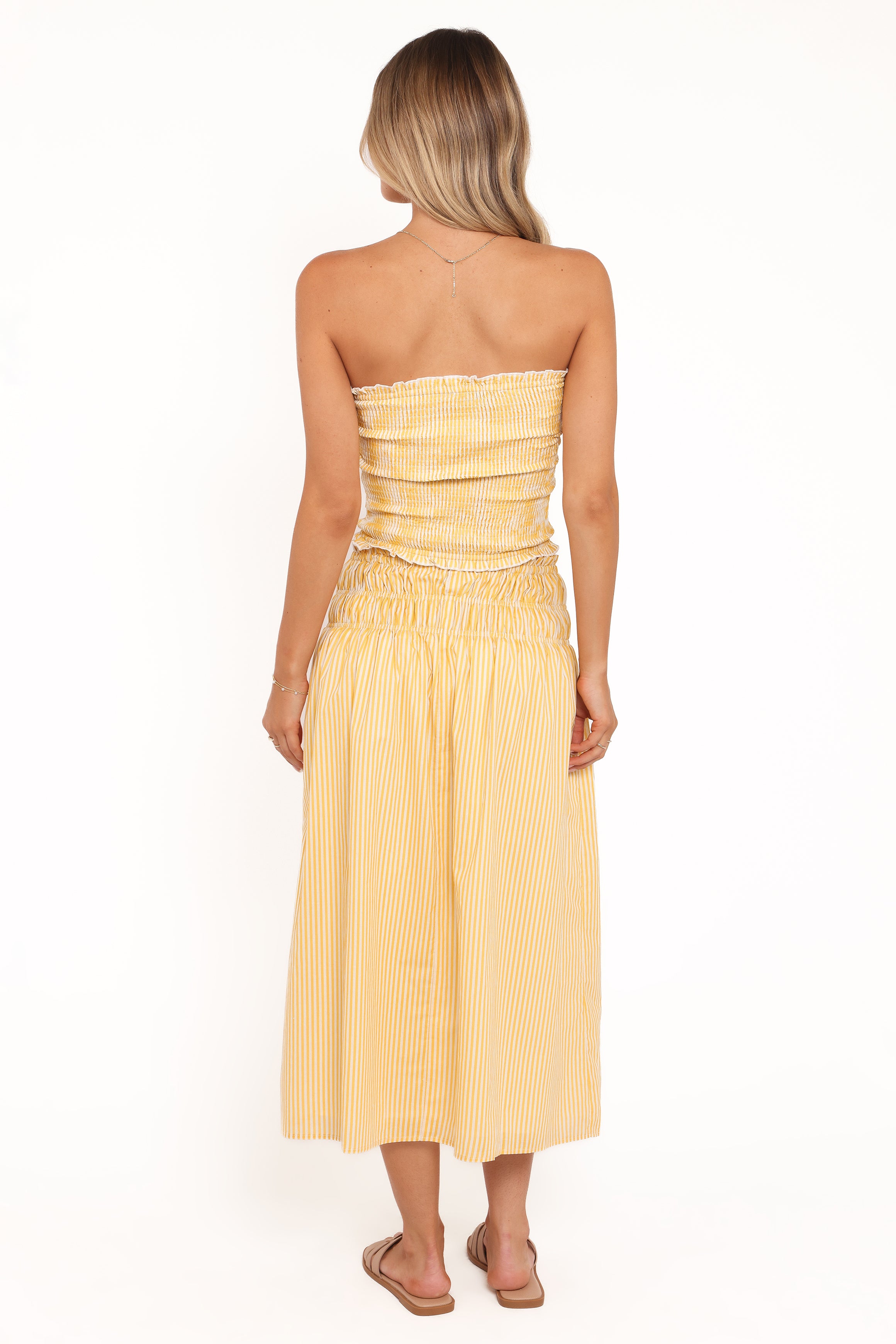 Petal and Pup USA BOTTOMS Salome Maxi Skirt - Mango Stripe