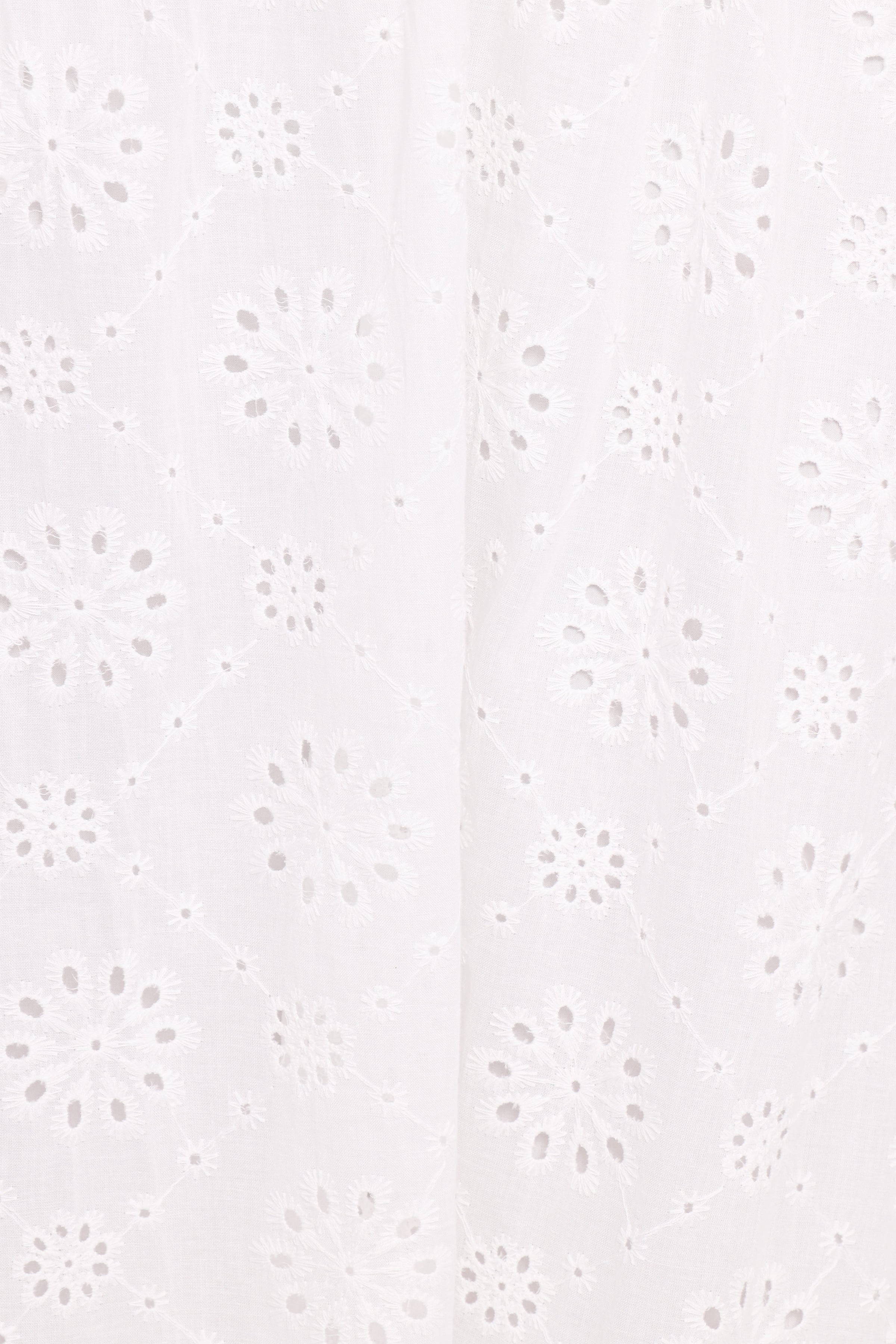 Petal and Pup USA BOTTOMS Sinead Eyelet Maxi Skirt - White