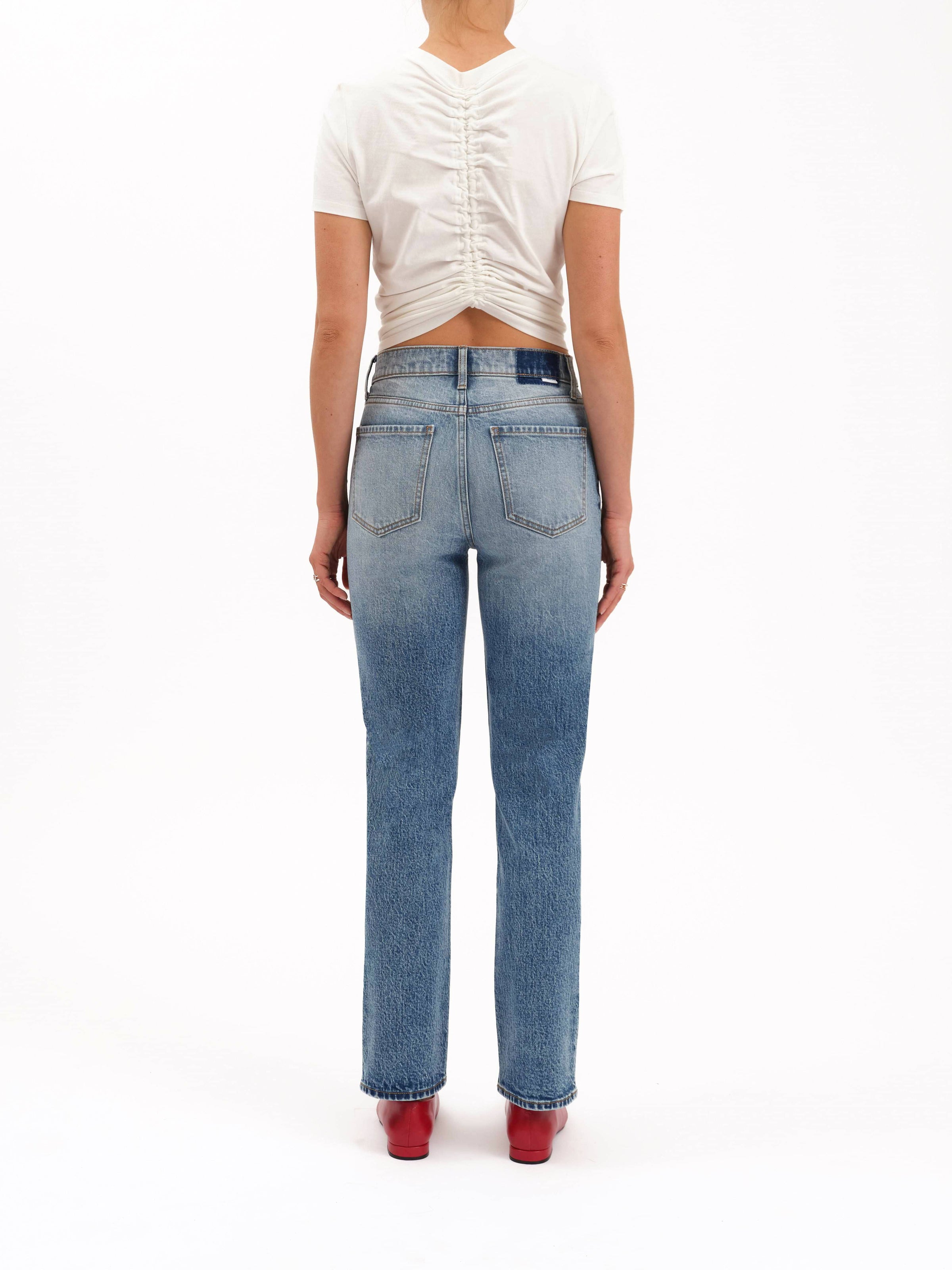 Petal and Pup USA BOTTOMS Smarty Pants Slim Jean - Face To Face