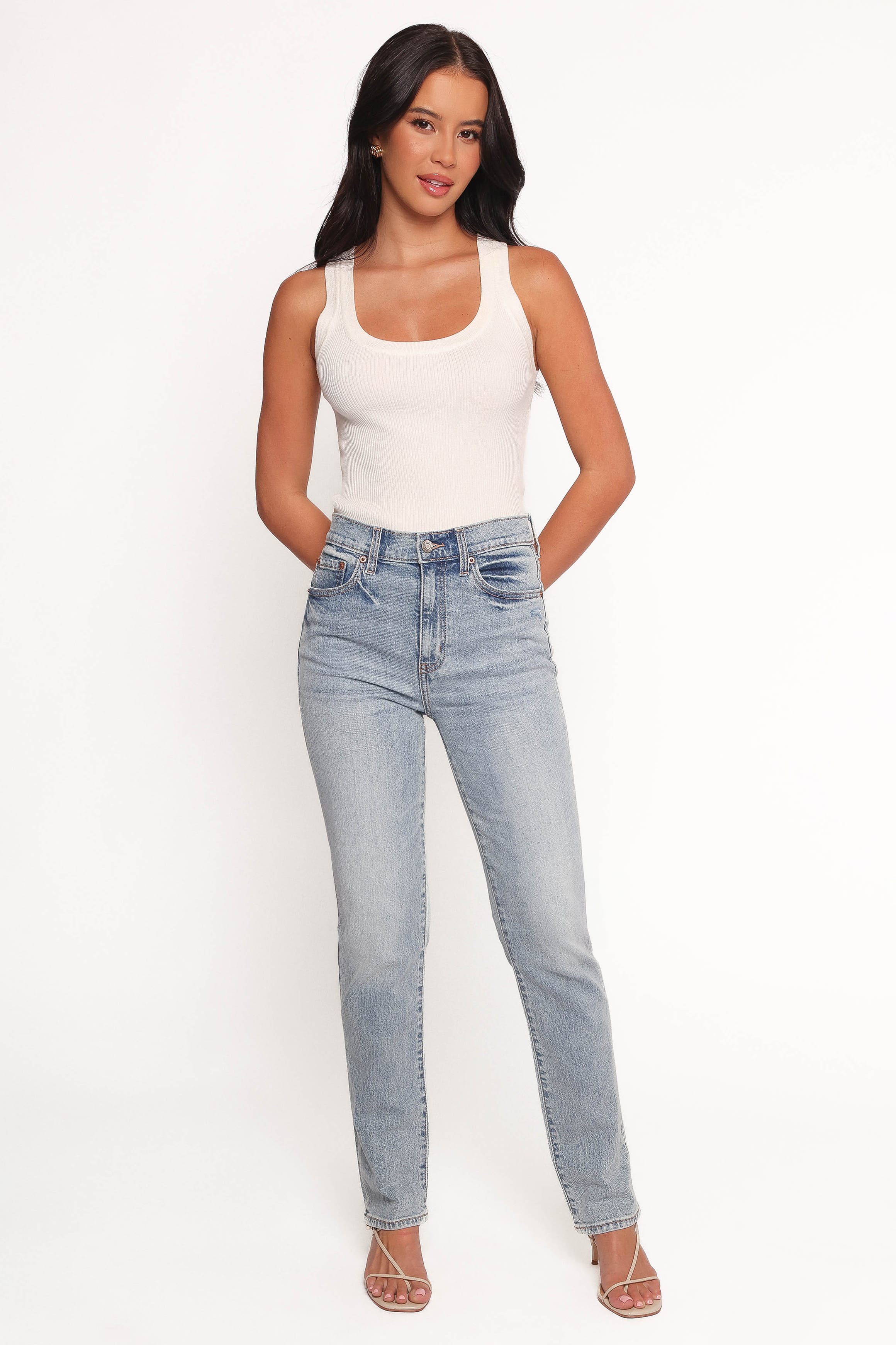 Petal and Pup USA BOTTOMS Smarty Pants Slim Jean - Wink