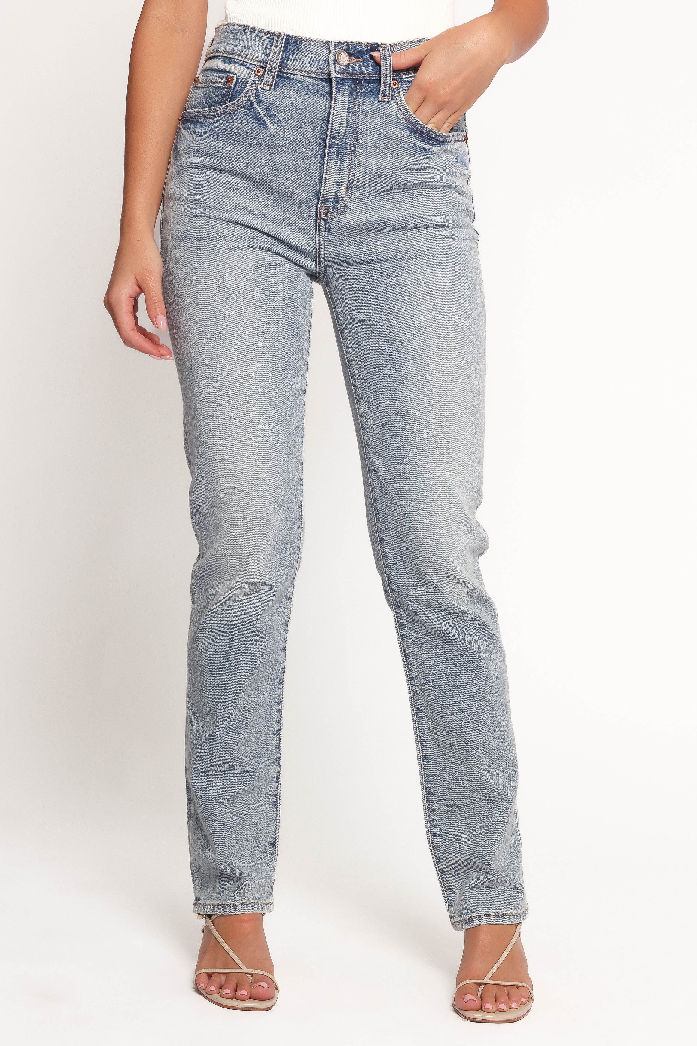 Petal and Pup USA BOTTOMS Smarty Pants Slim Jean - Wink