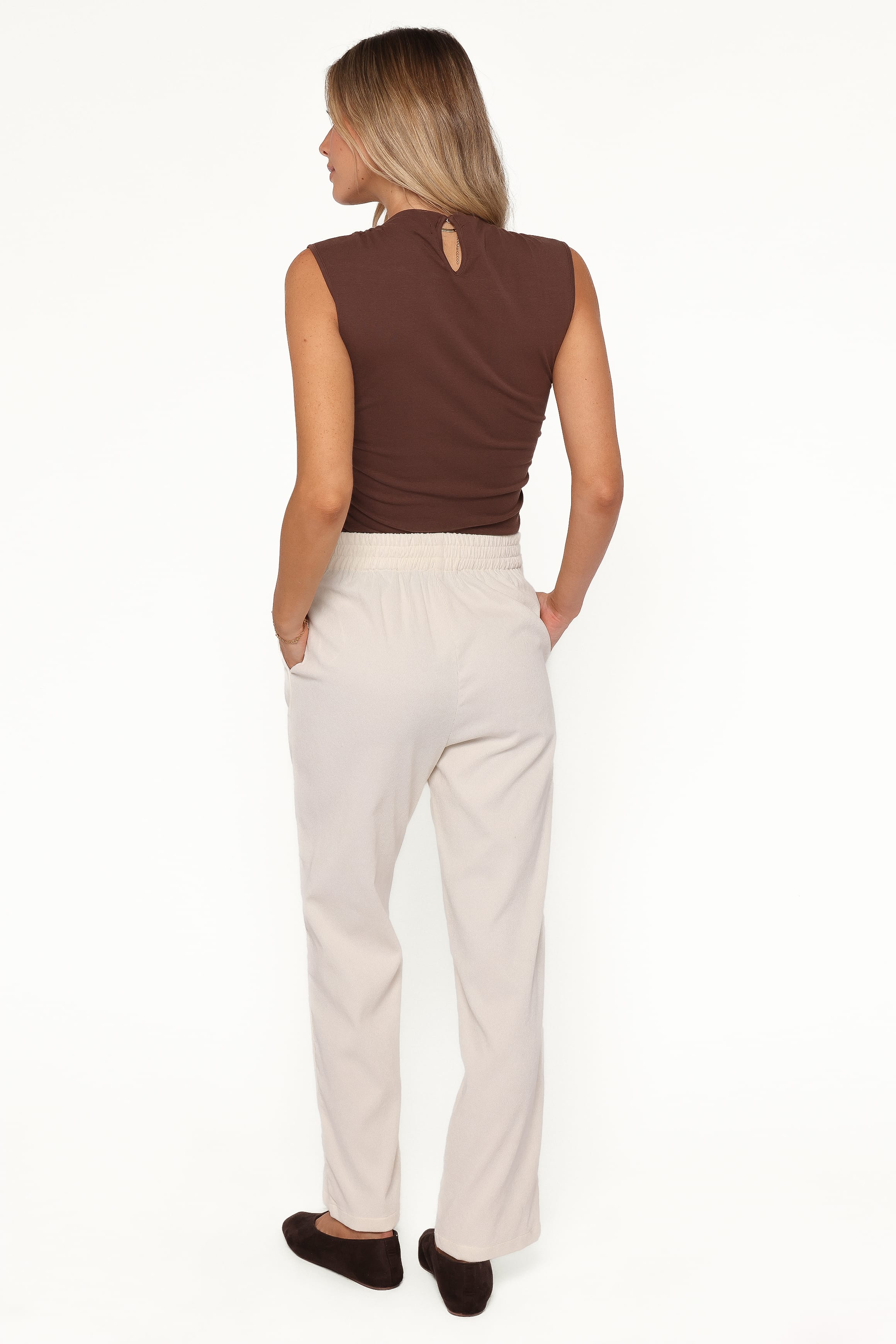 Petal and Pup USA BOTTOMS Springfield Pants - Cream