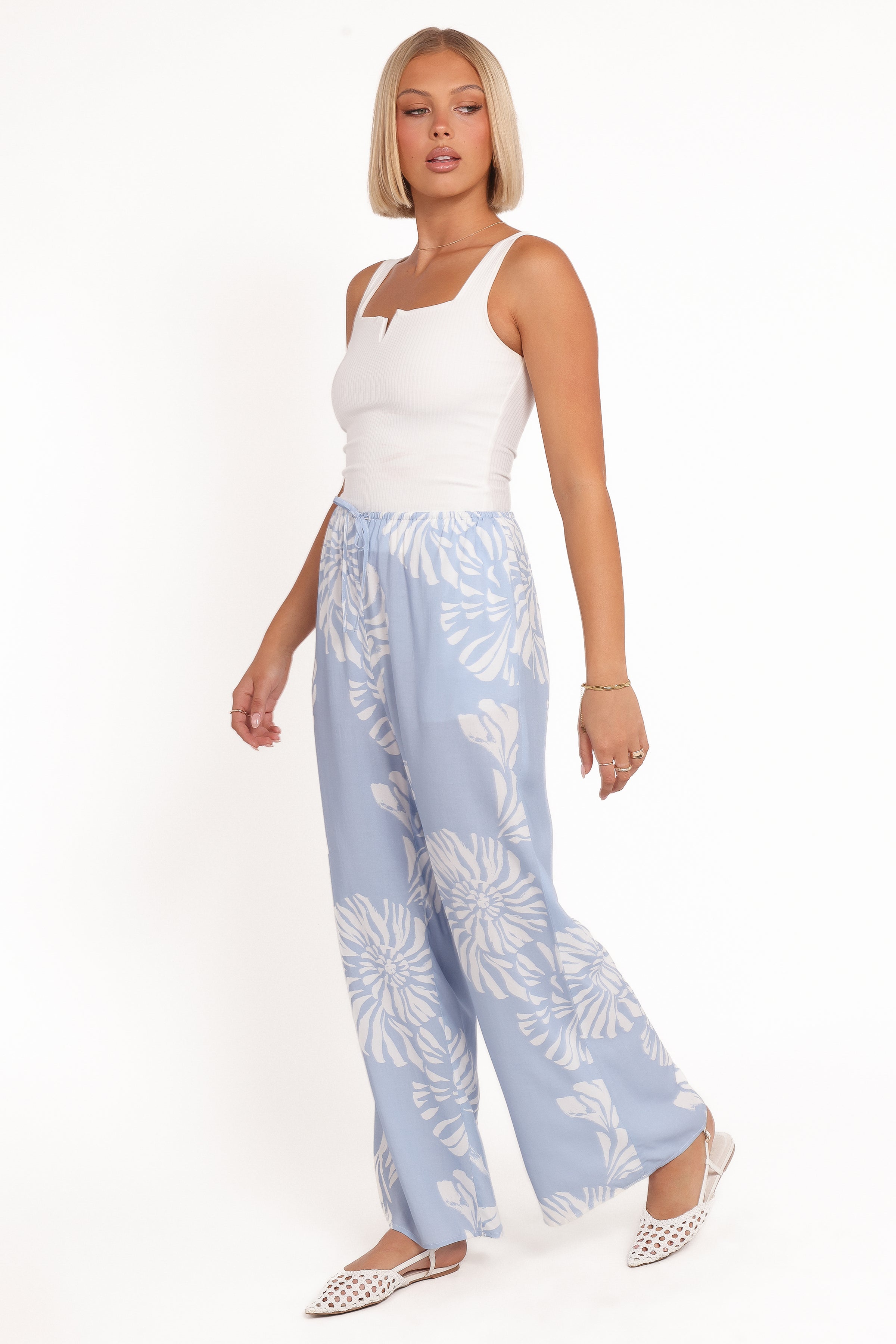 Petal and Pup USA BOTTOMS Sui Pants - Shell Print