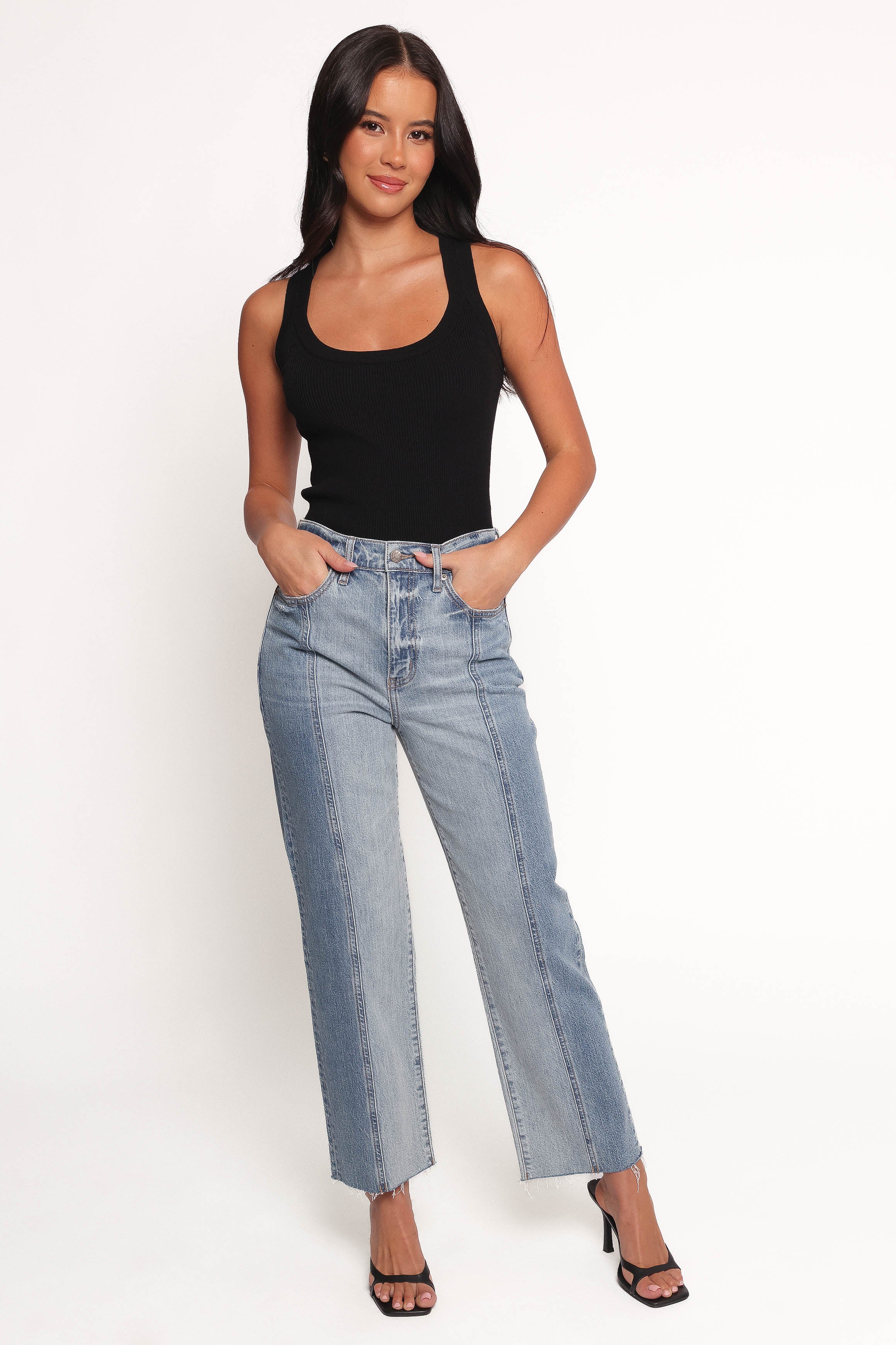 Petal and Pup USA BOTTOMS Sundaze Straight Leg Jean - Co Star