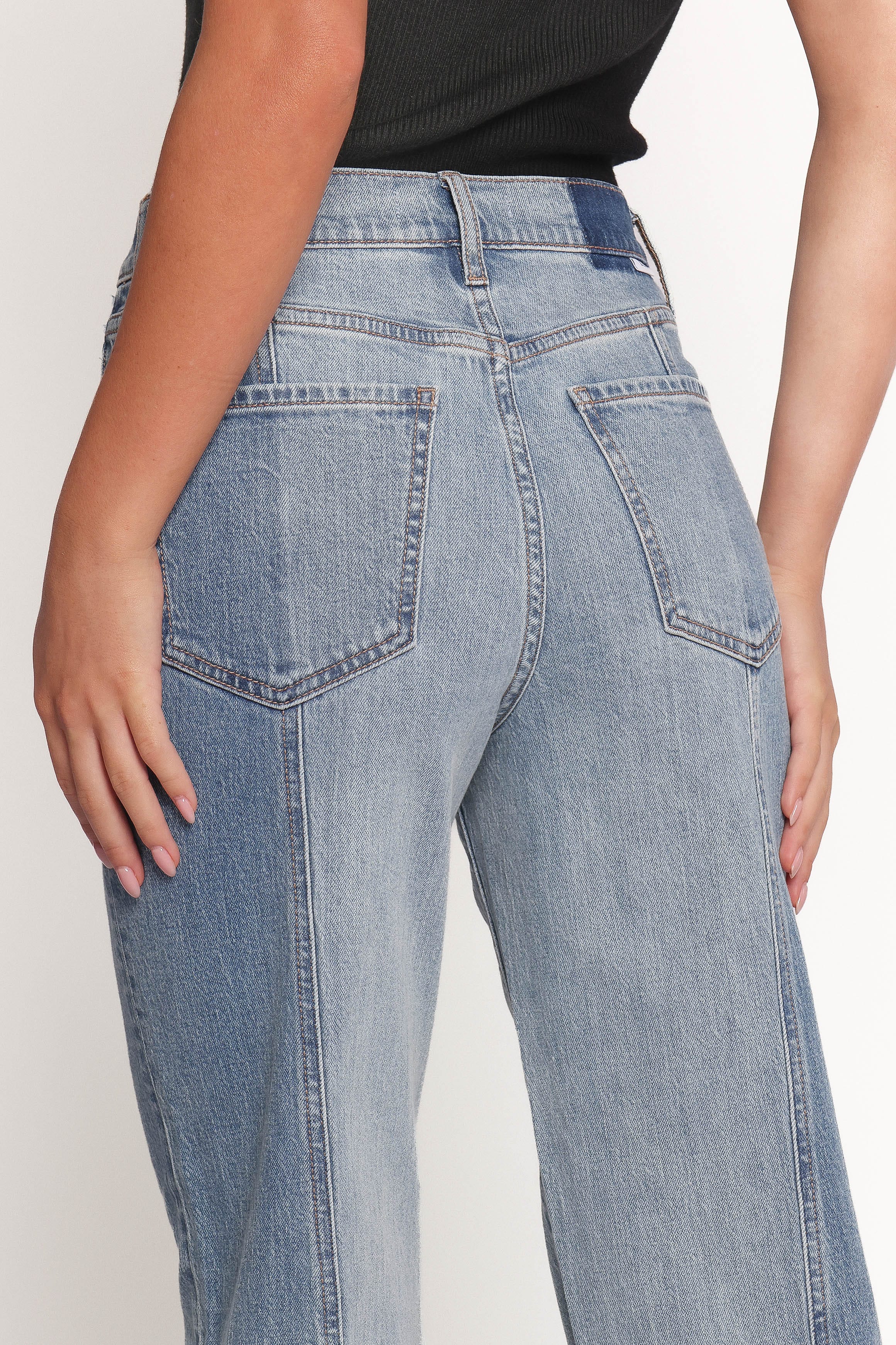 Petal and Pup USA BOTTOMS Sundaze Straight Leg Jean - Co Star