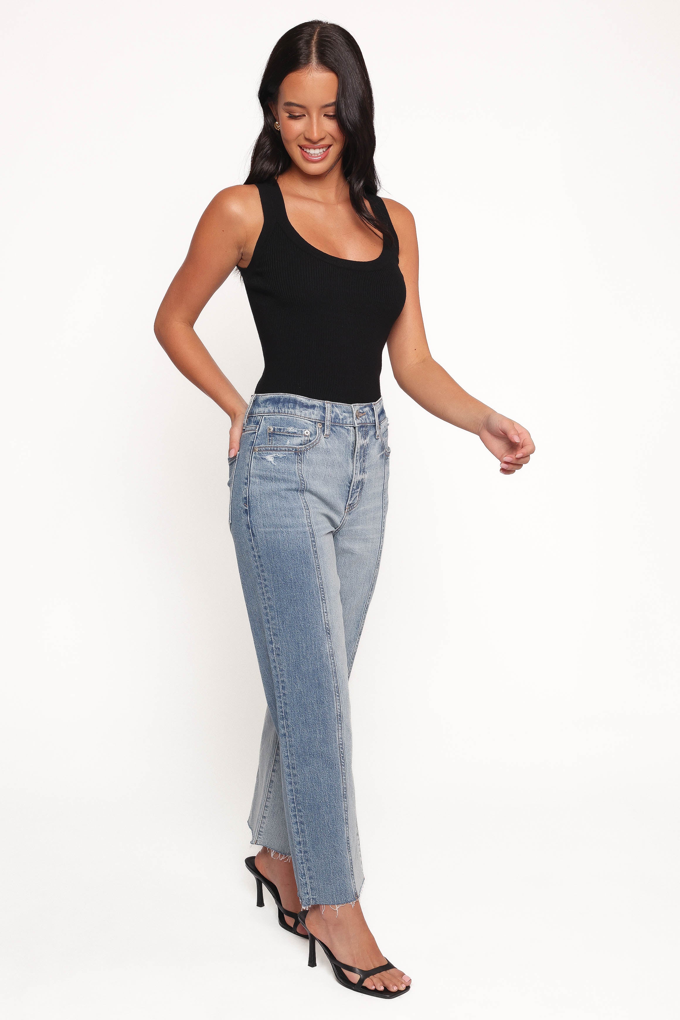 Petal and Pup USA BOTTOMS Sundaze Straight Leg Jean - Co Star