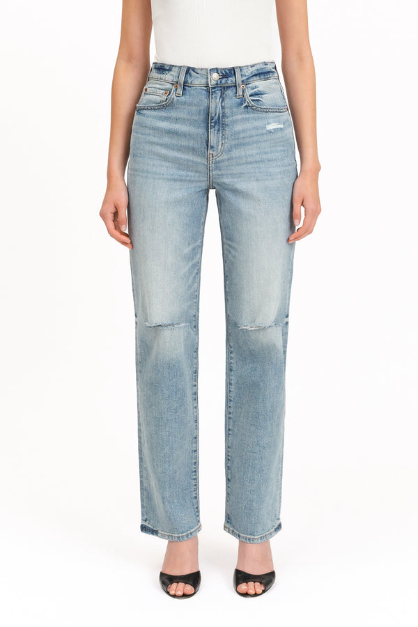 Petal and Pup USA BOTTOMS Sundaze Straight Leg Jean - Fools Gold
