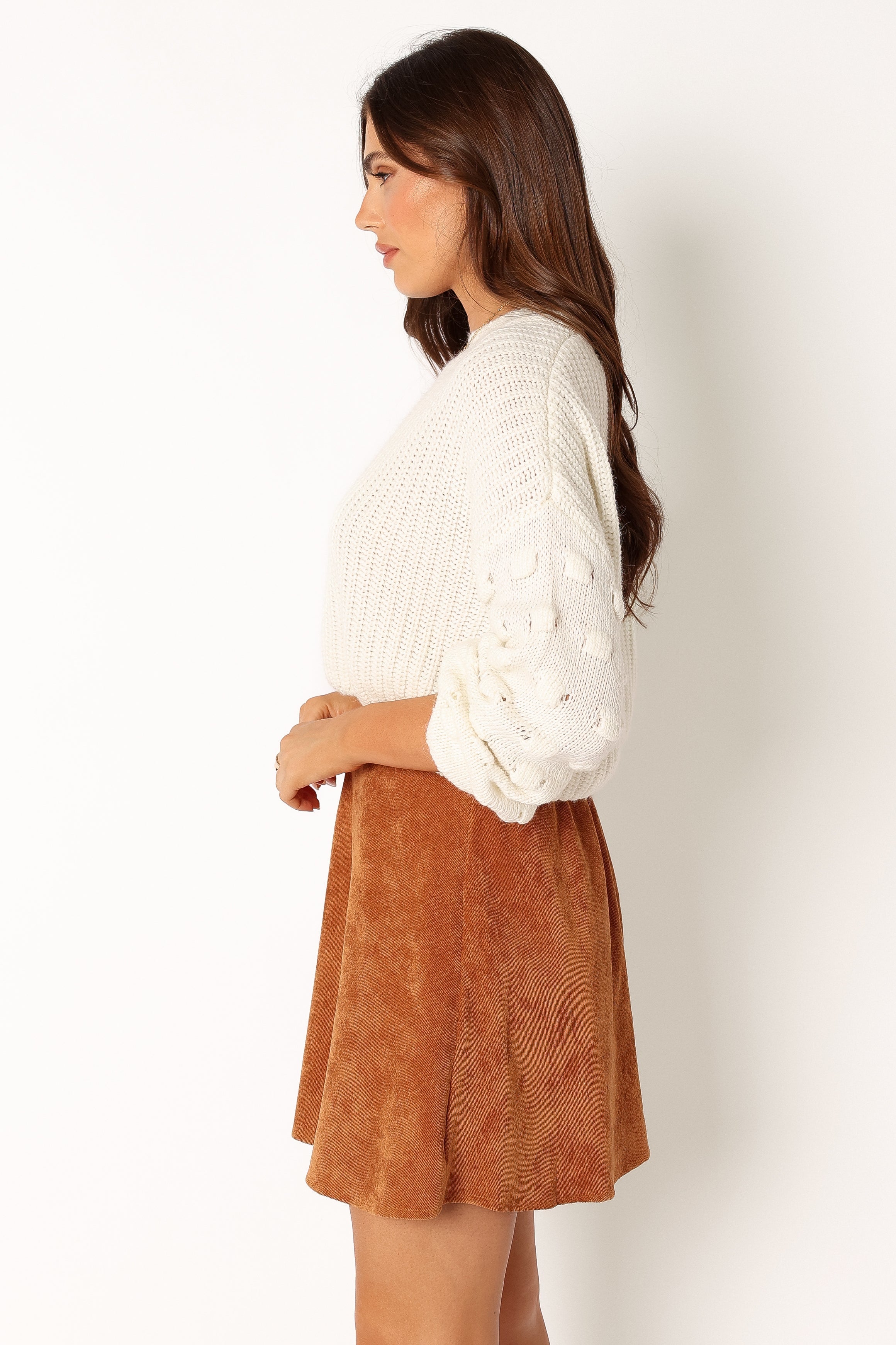 Petal and Pup USA BOTTOMS Tammy Cord Skirt - Gucci