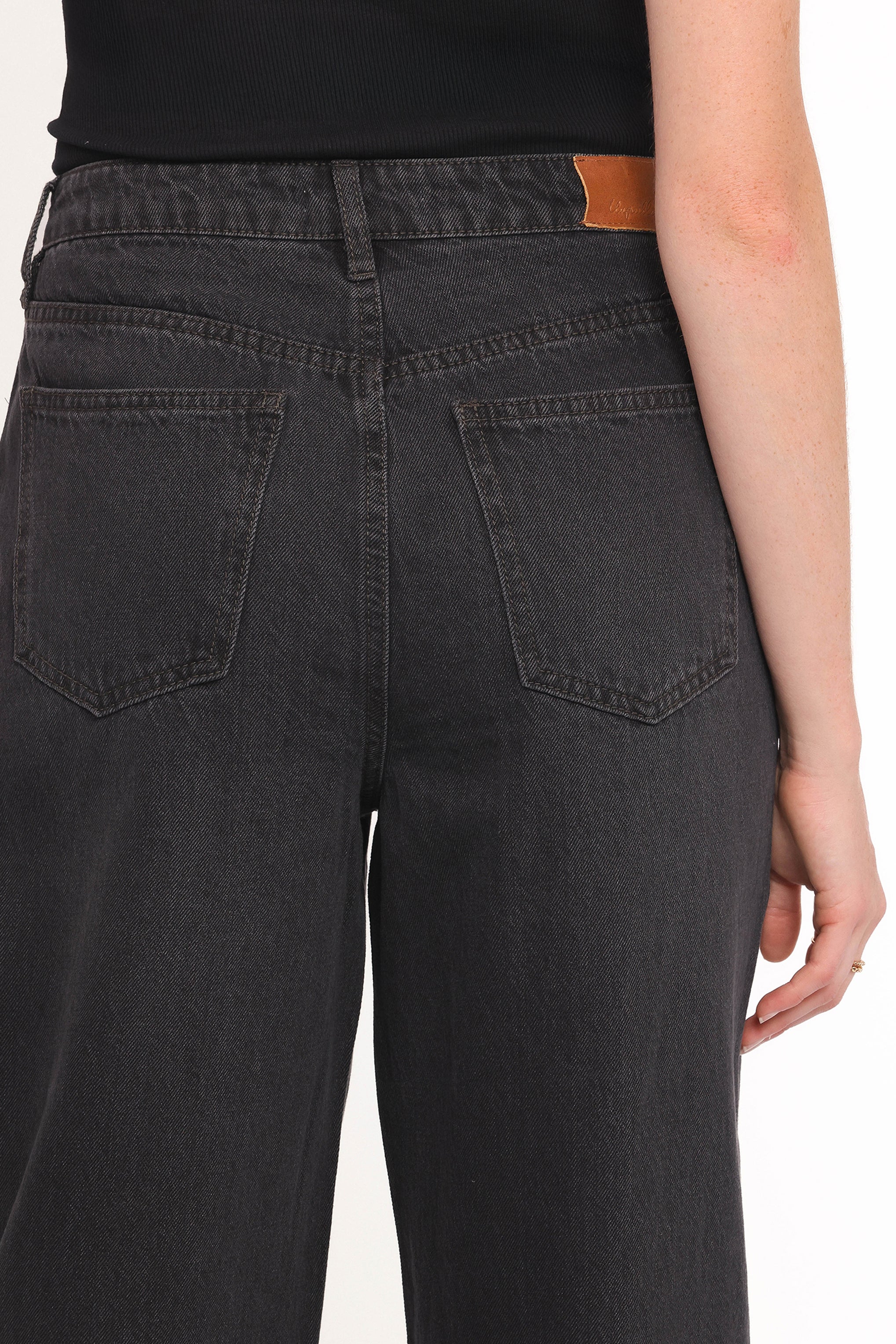 Petal and Pup USA BOTTOMS Taylor Barrel Leg Jean - Trip