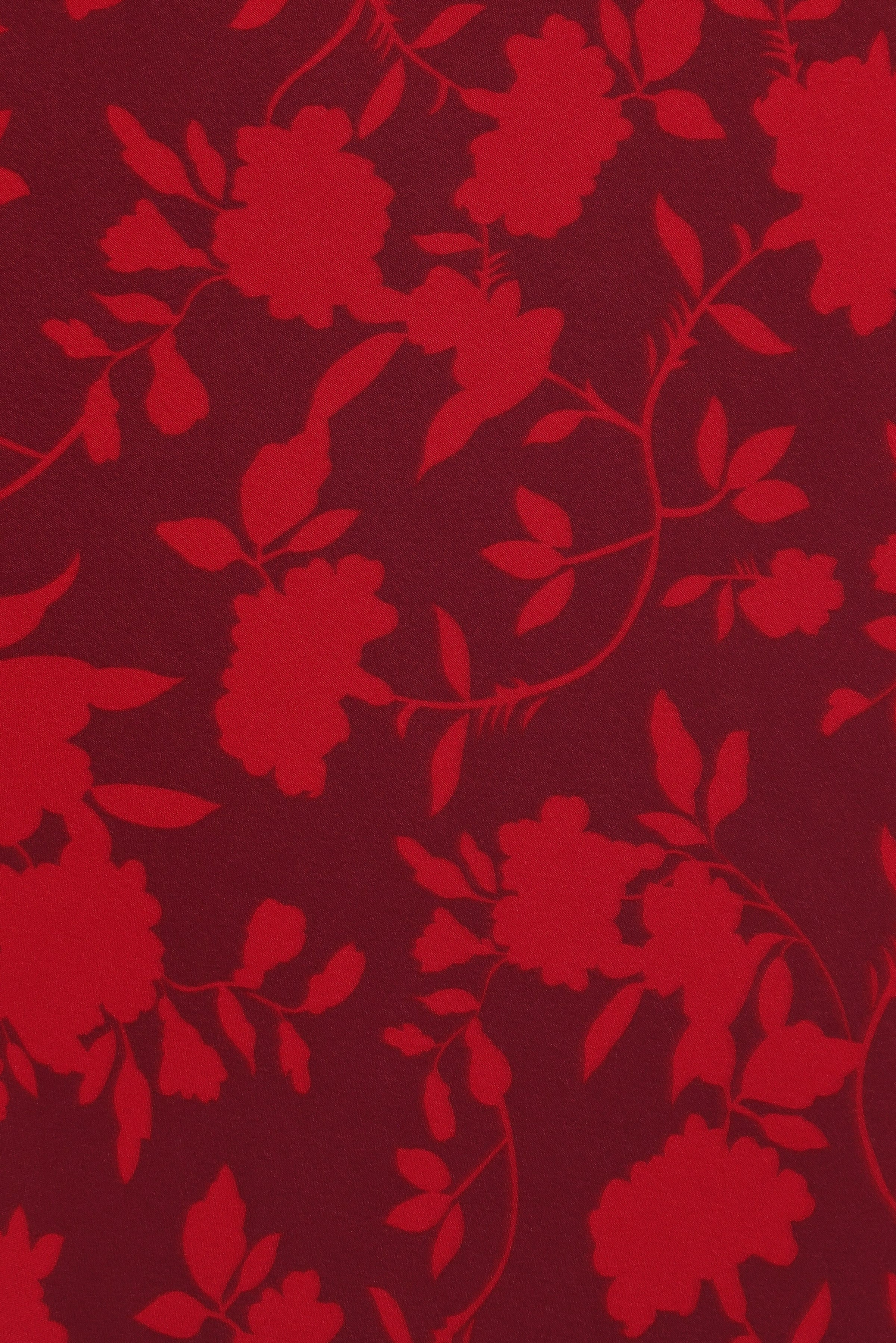 Petal and Pup USA BOTTOMS Velman Skirt - Burgundy Floral