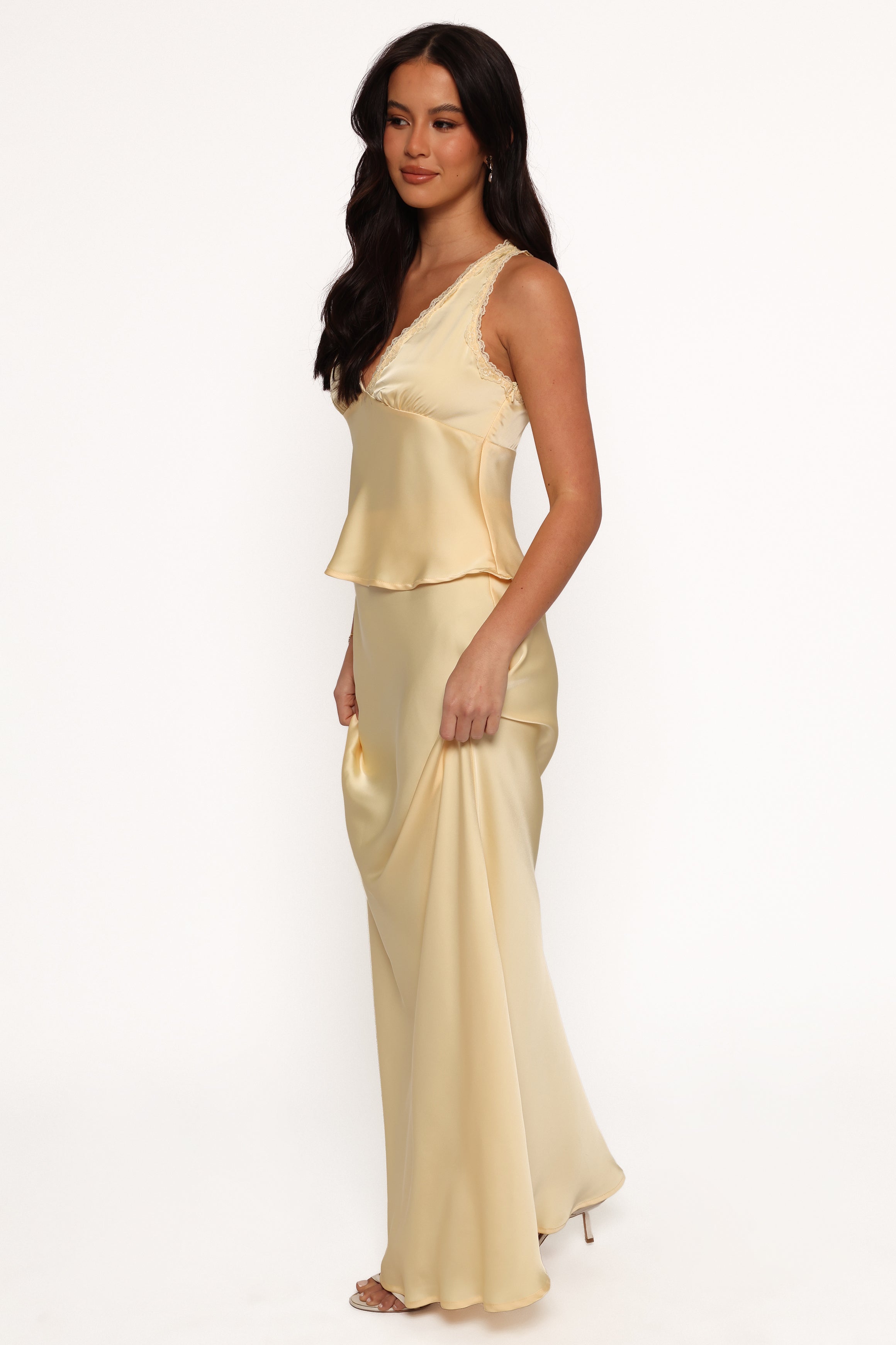 Petal and Pup USA BOTTOMS Velman Skirt - Lemon