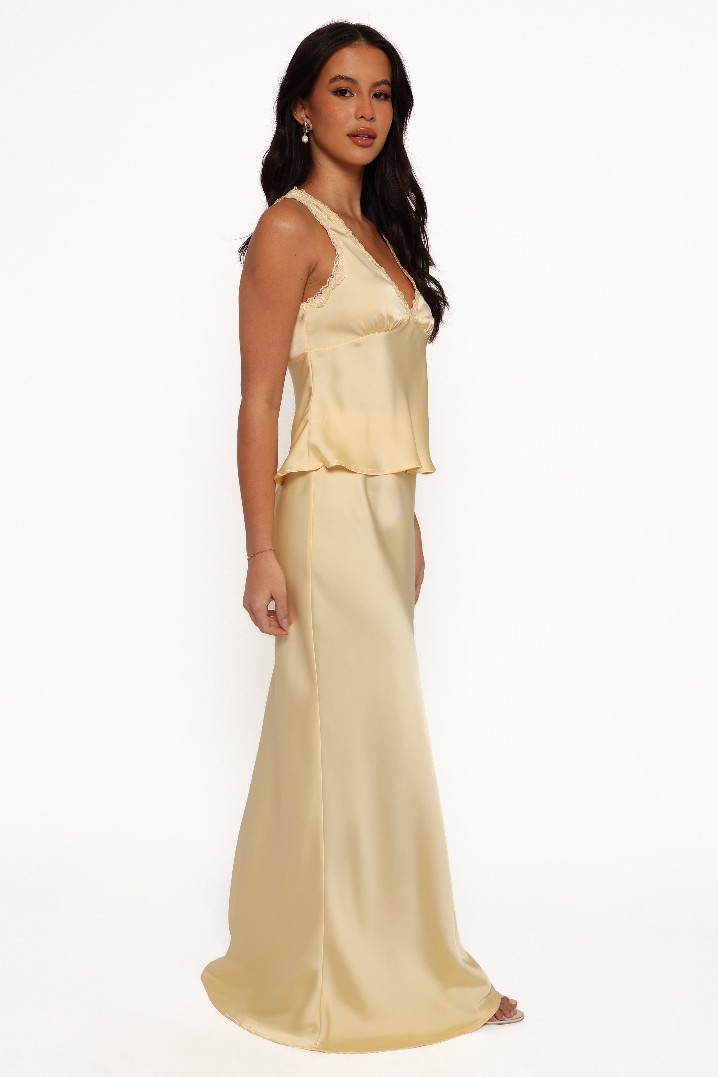 Petal and Pup USA BOTTOMS Velman Skirt - Lemon