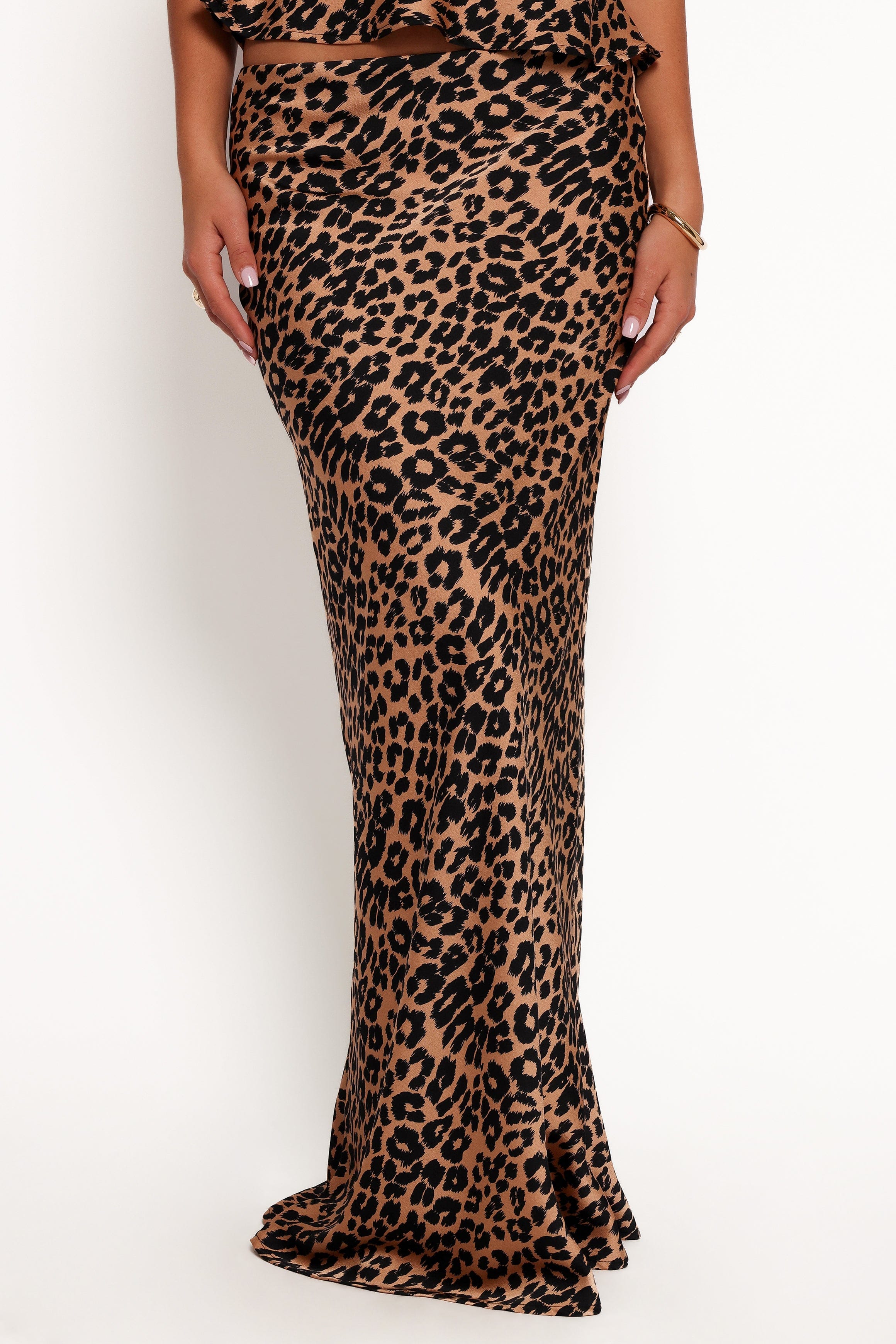 Petal and Pup USA BOTTOMS Velman Skirt - Leopard