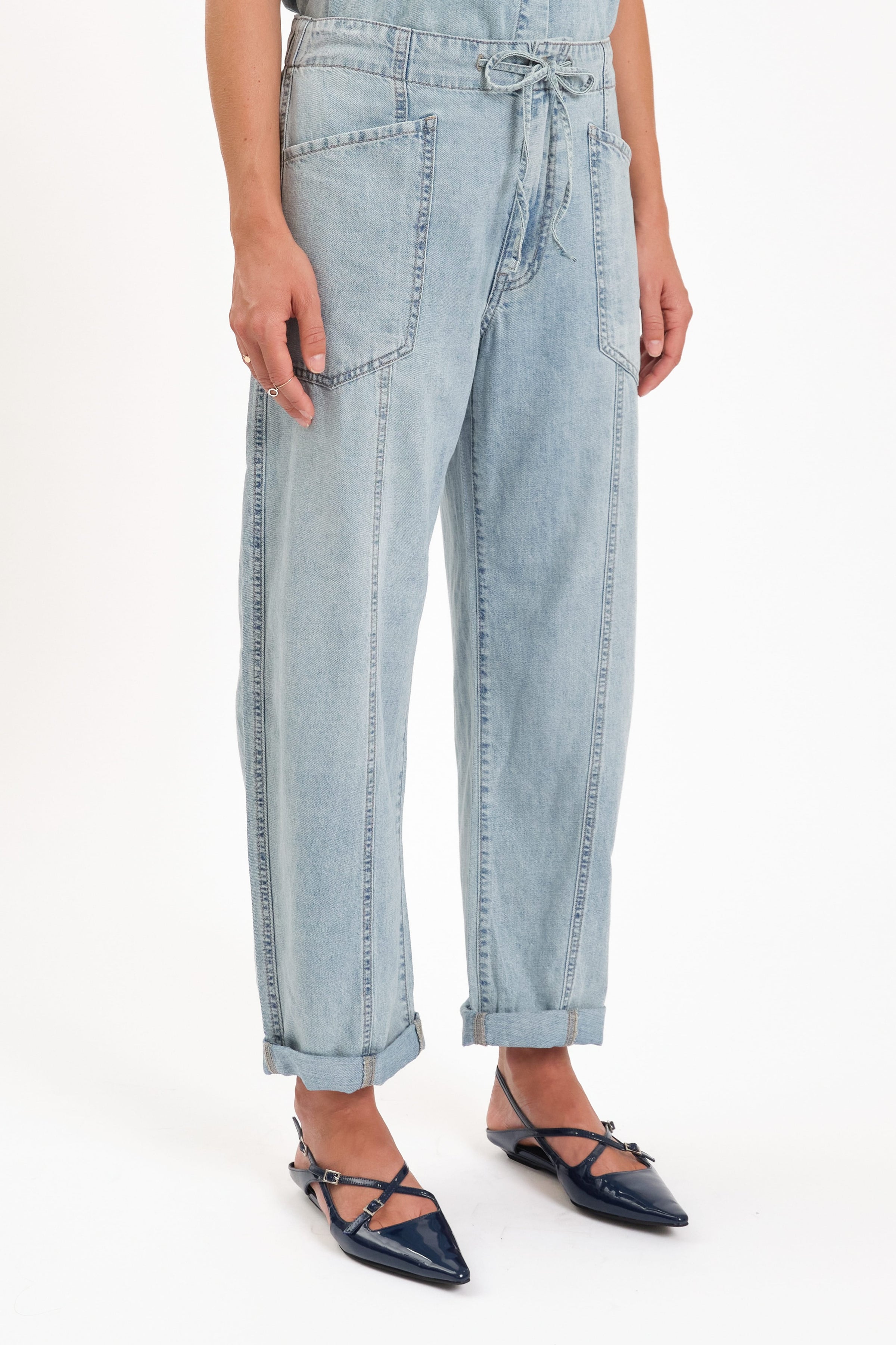Petal and Pup USA BOTTOMS Villa Wide Leg Pant - Wild Card
