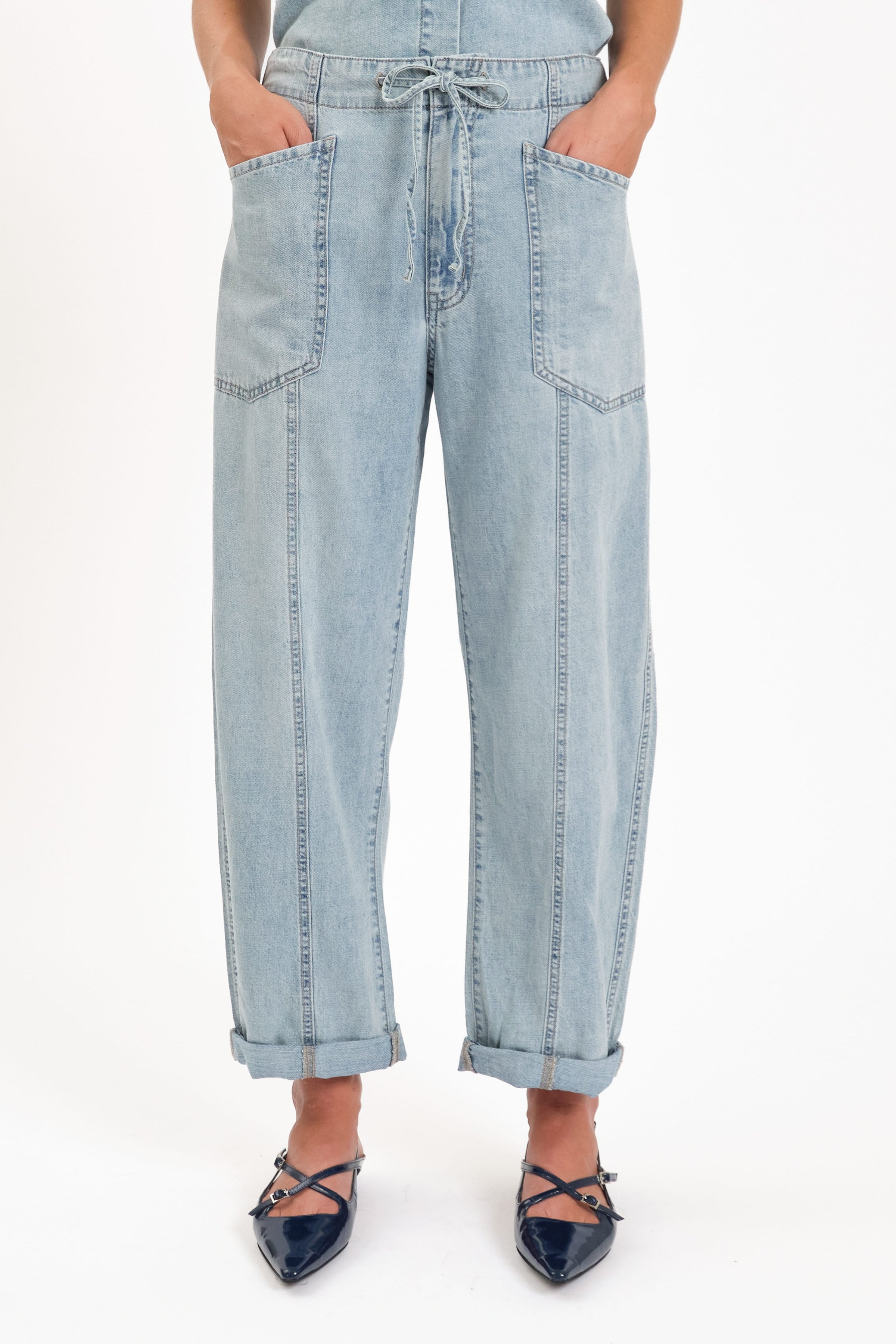 Petal and Pup USA BOTTOMS Villa Wide Leg Pant - Wild Card