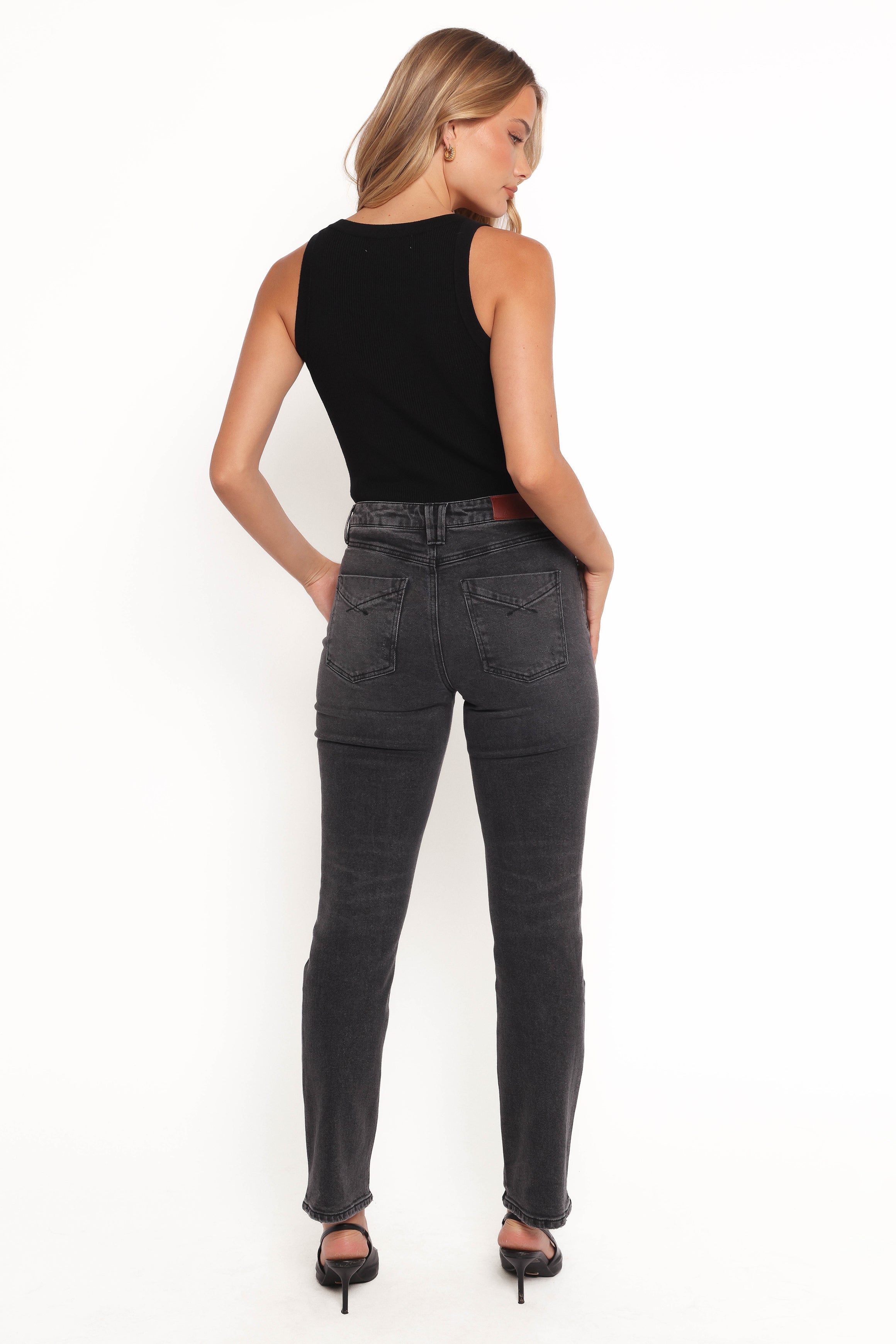 Petal and Pup USA BOTTOMS Willa High Rise Straight Leg Jeans - Riot