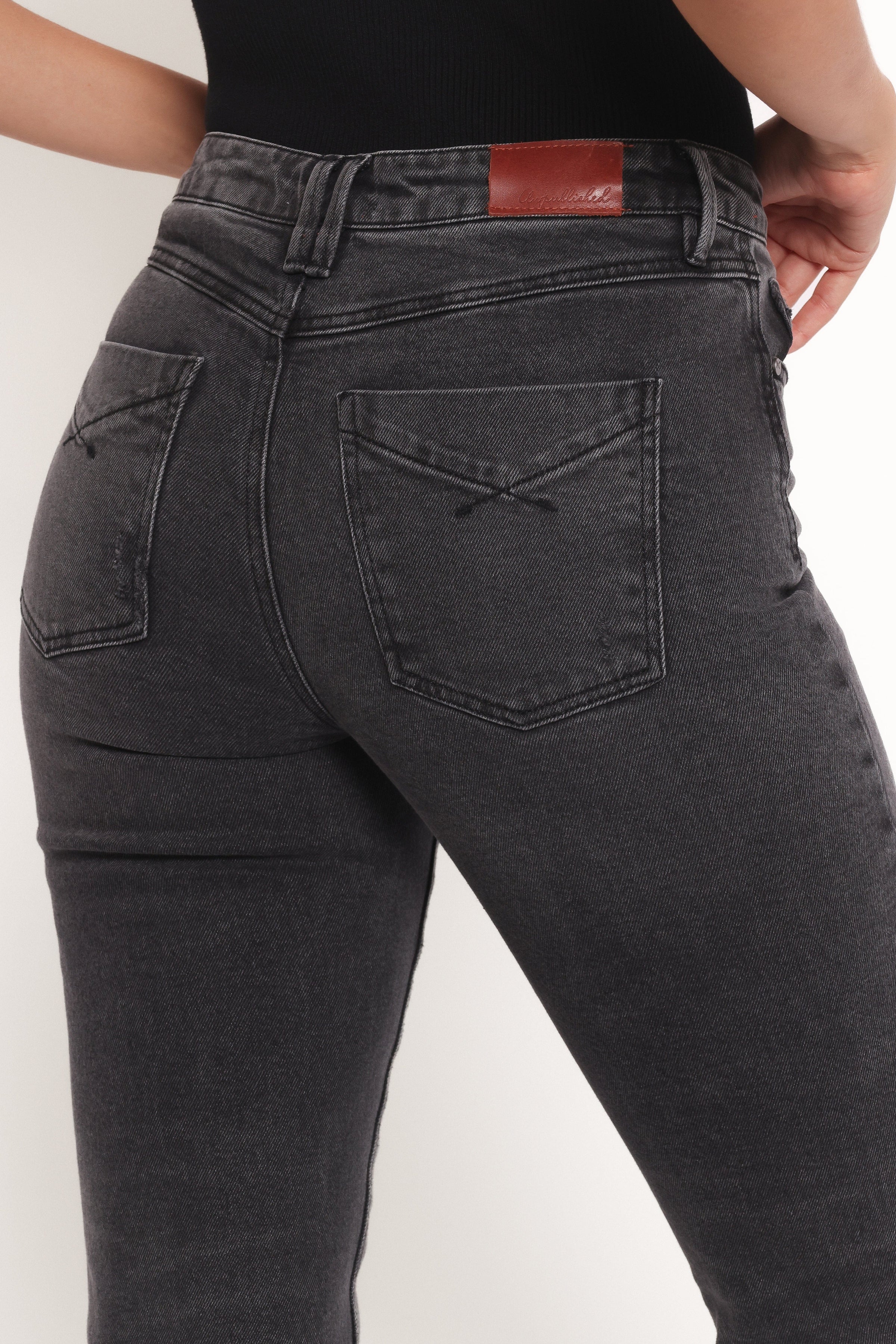 Petal and Pup USA BOTTOMS Willa High Rise Straight Leg Jeans - Riot