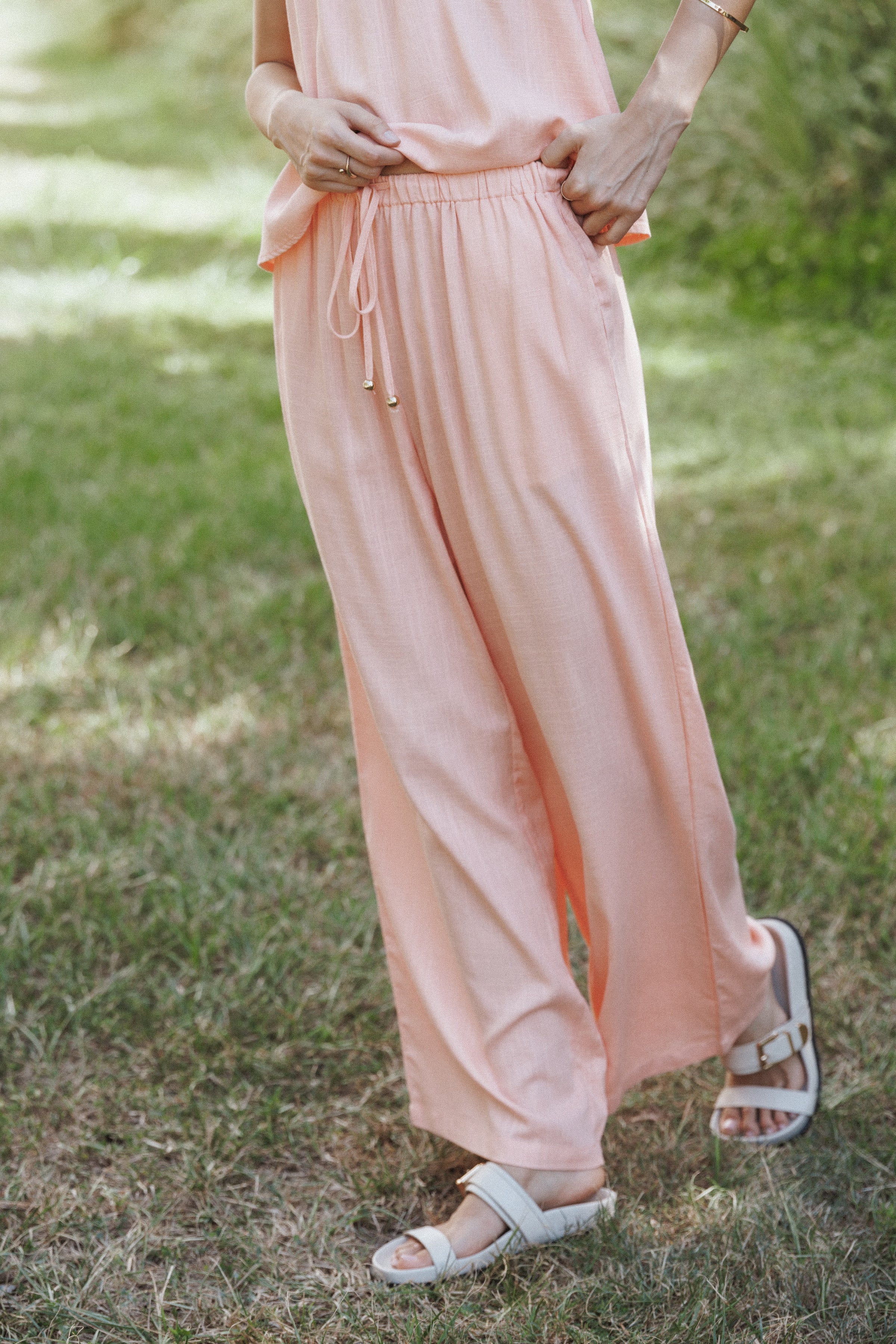 Petal and Pup USA BOTTOMS Wren Pant - Pink
