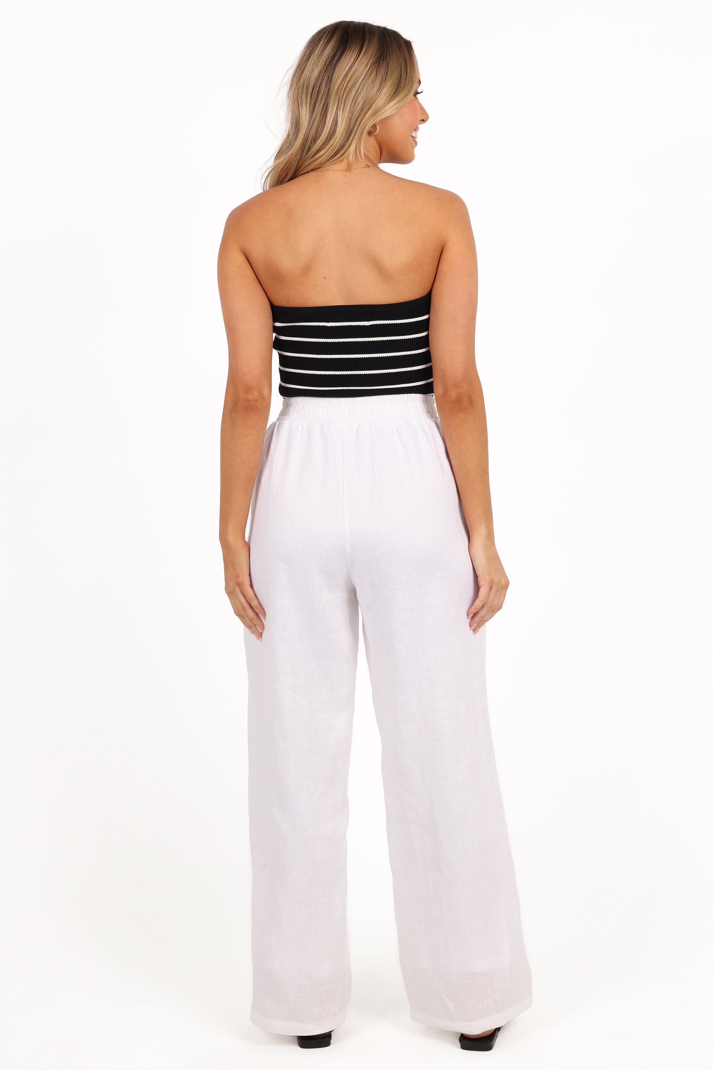 Petal and Pup USA BOTTOMS Wren Pant - White