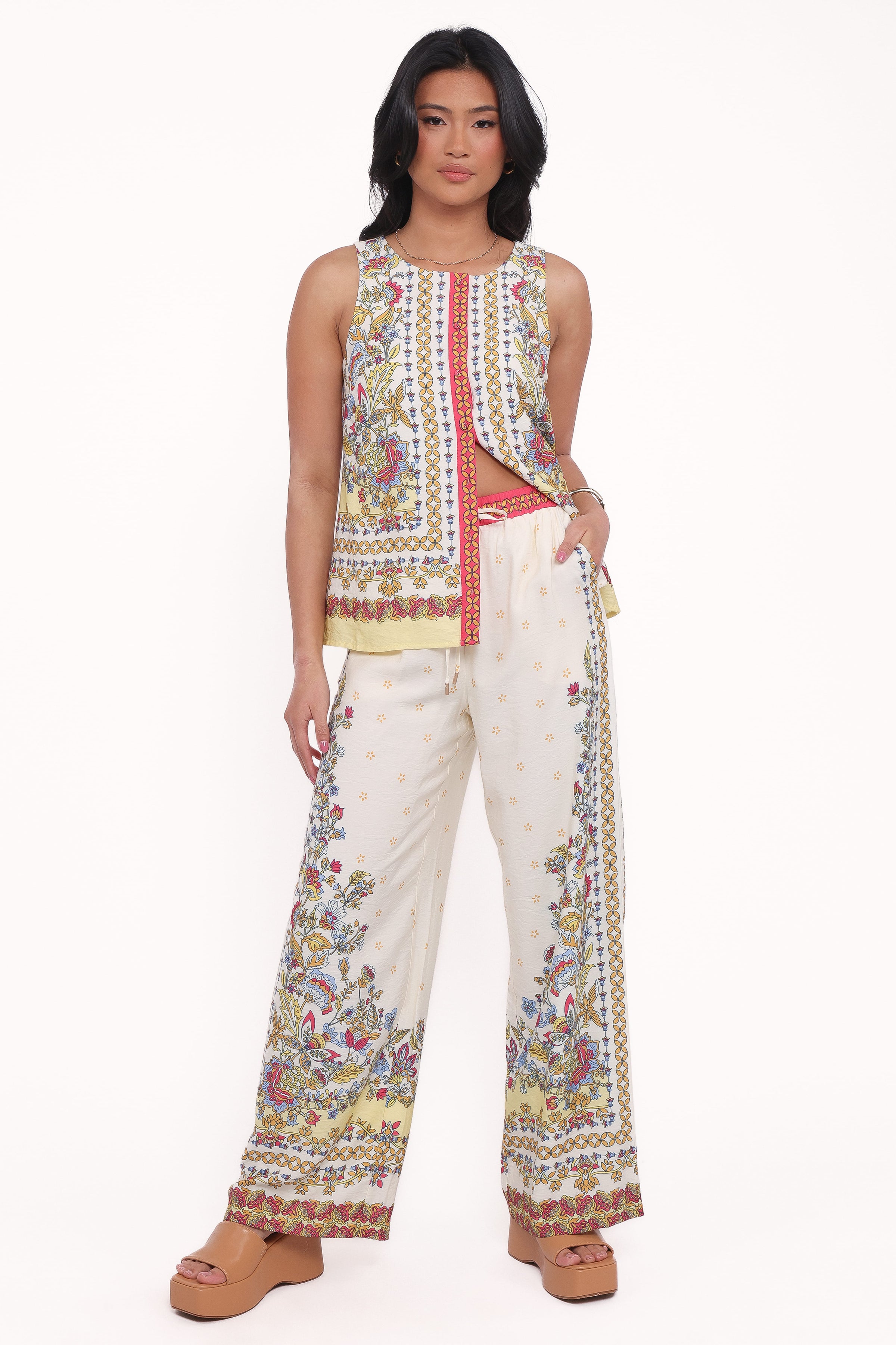 Petal and Pup USA BOTTOMS Zava Pants - Multi (Hold for Amazon)