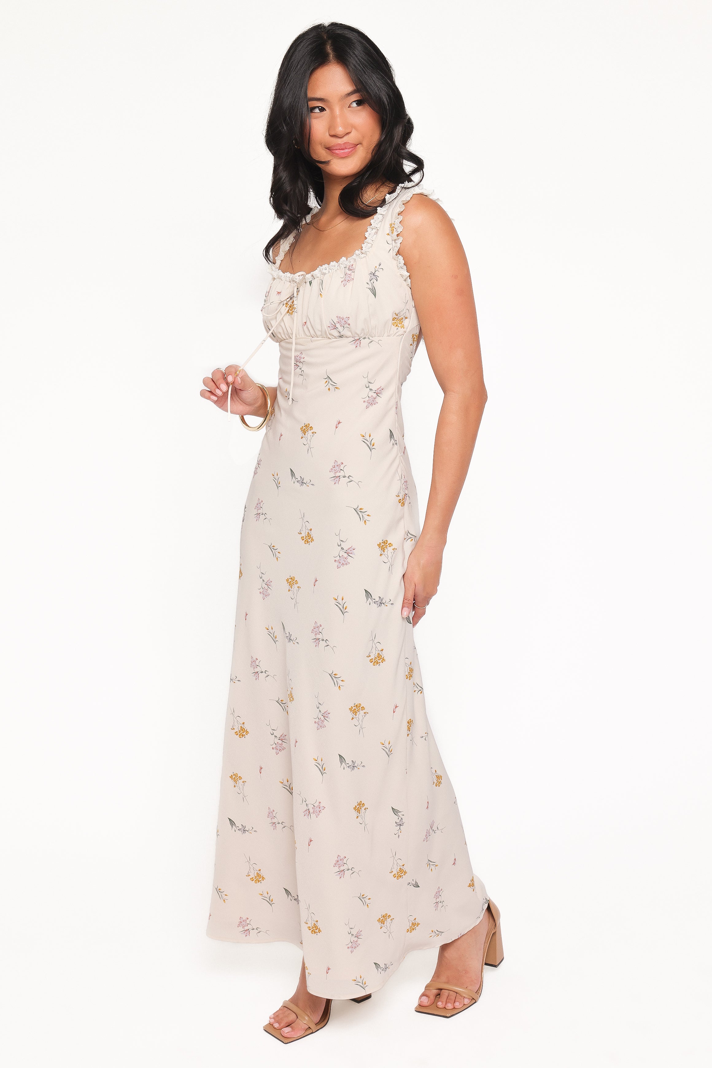 Petal and Pup USA DRESSES Aiken Midi Dress - Floral