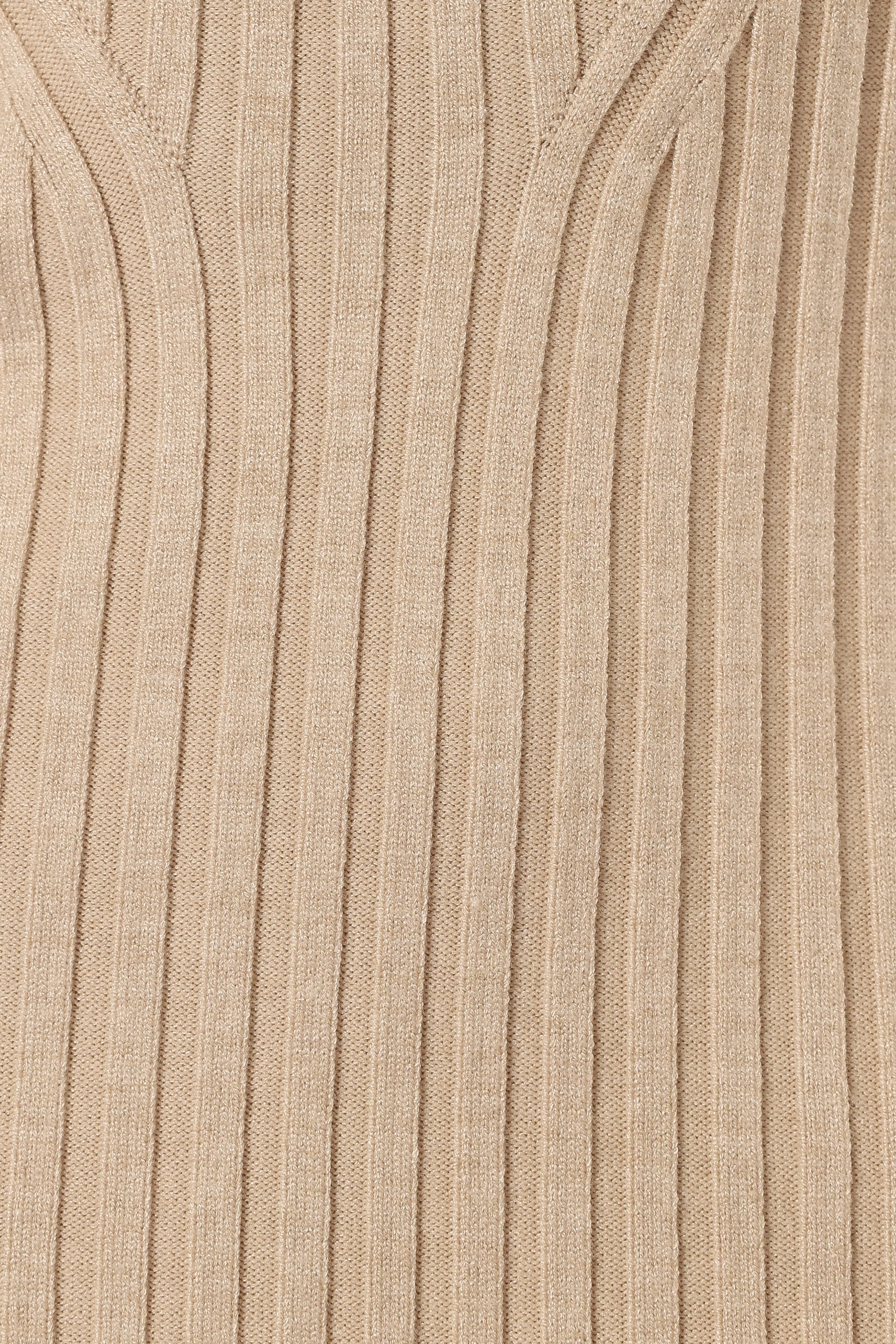 Petal and Pup USA DRESSES Ainsley Long Sleeve Midi Dress - Nude