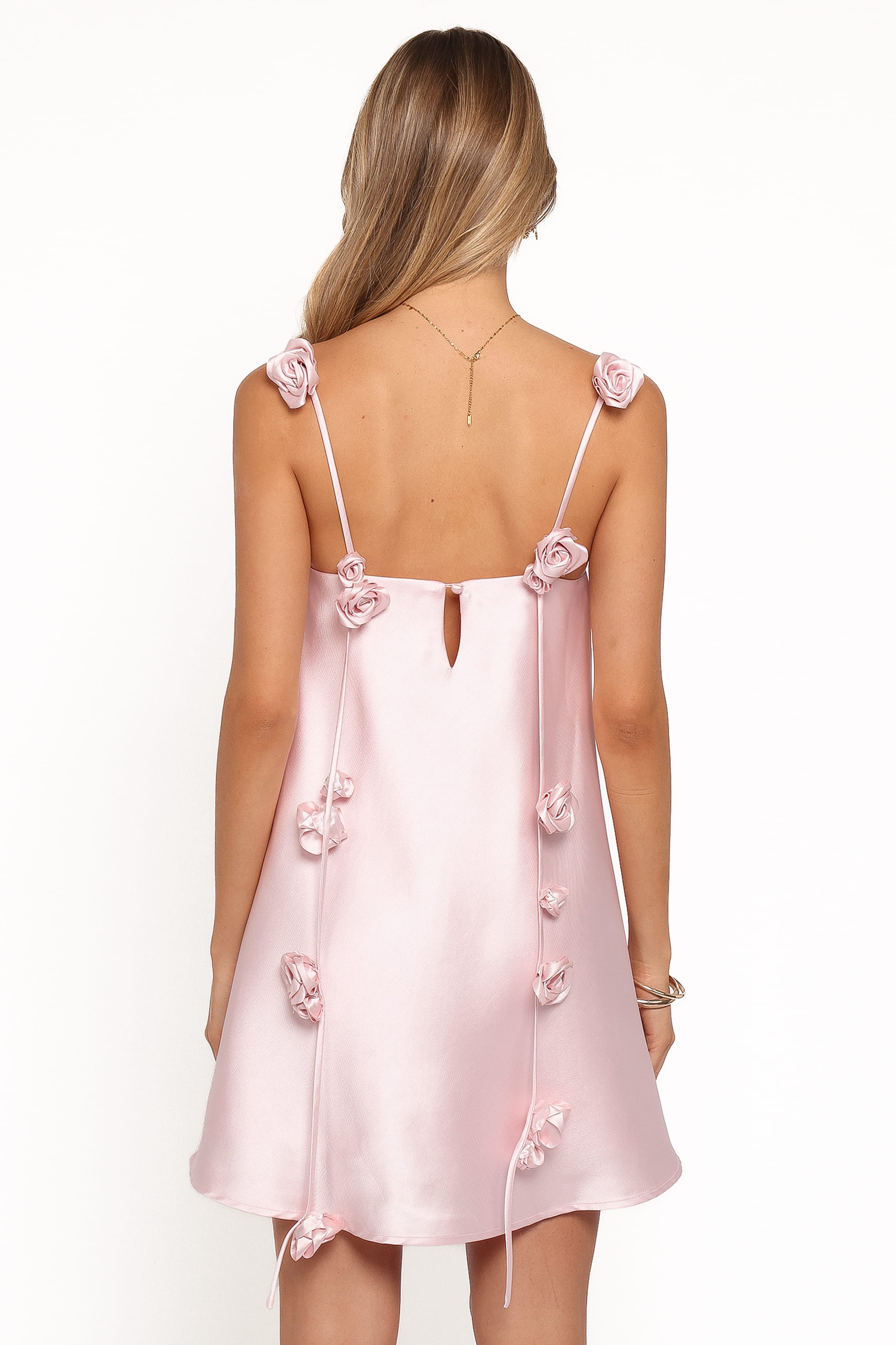 Petal and Pup USA DRESSES Airlie Mini Dress - Baby Pink