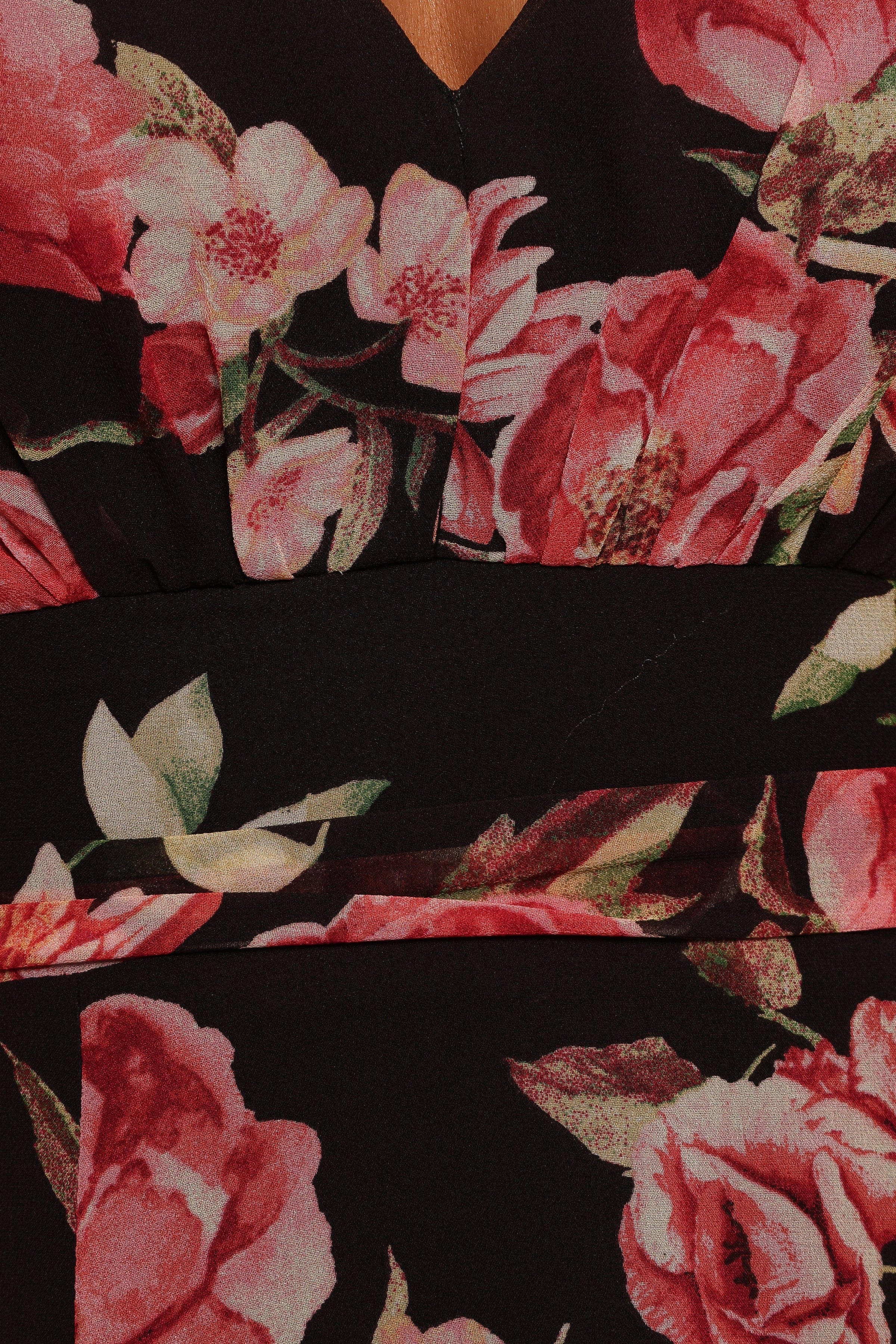 Petal and Pup USA DRESSES Aldo Maxi Dress - Black Floral