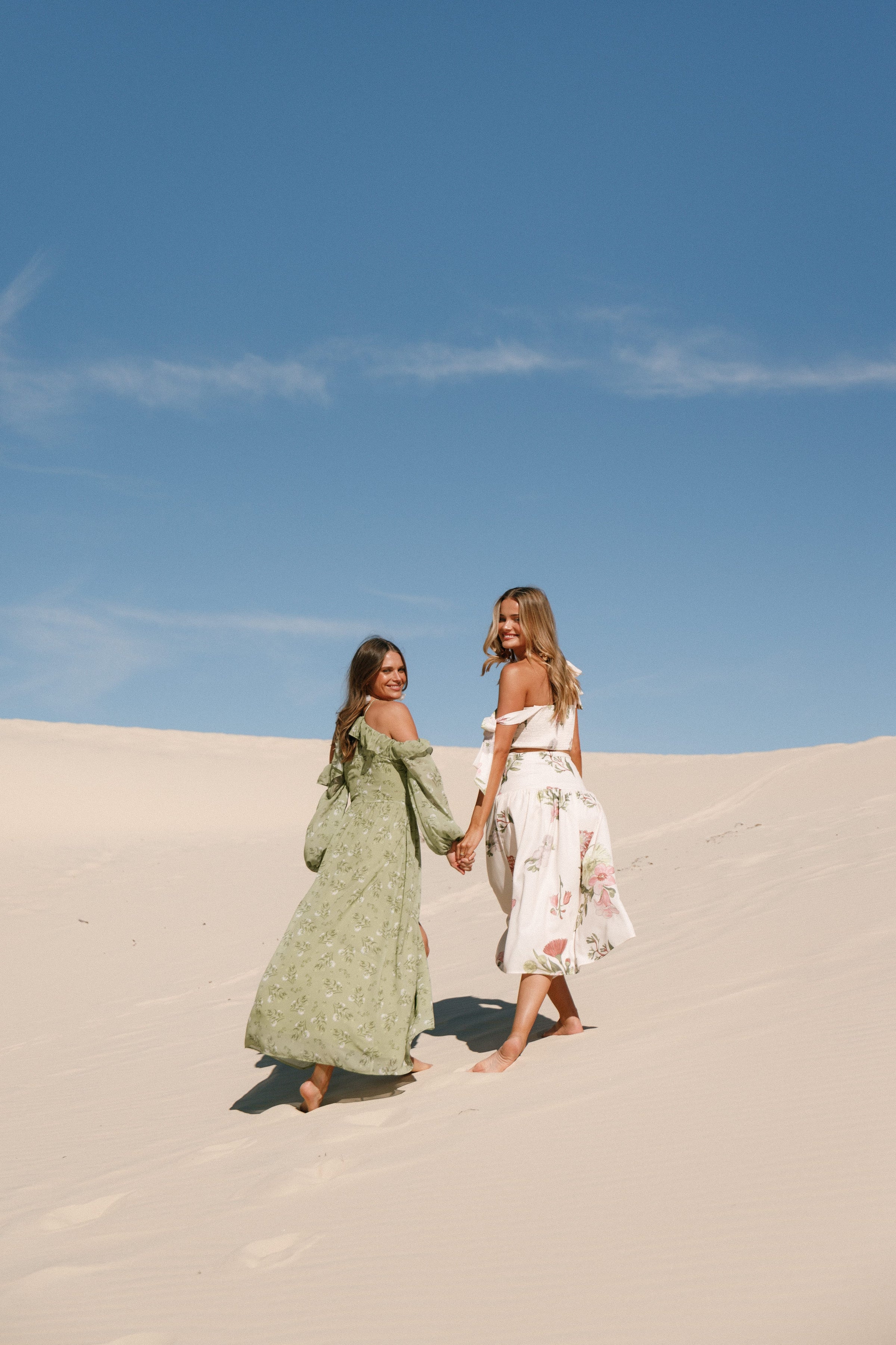 Petal and Pup USA DRESSES Alina Maxi Dress - Sage Botanica