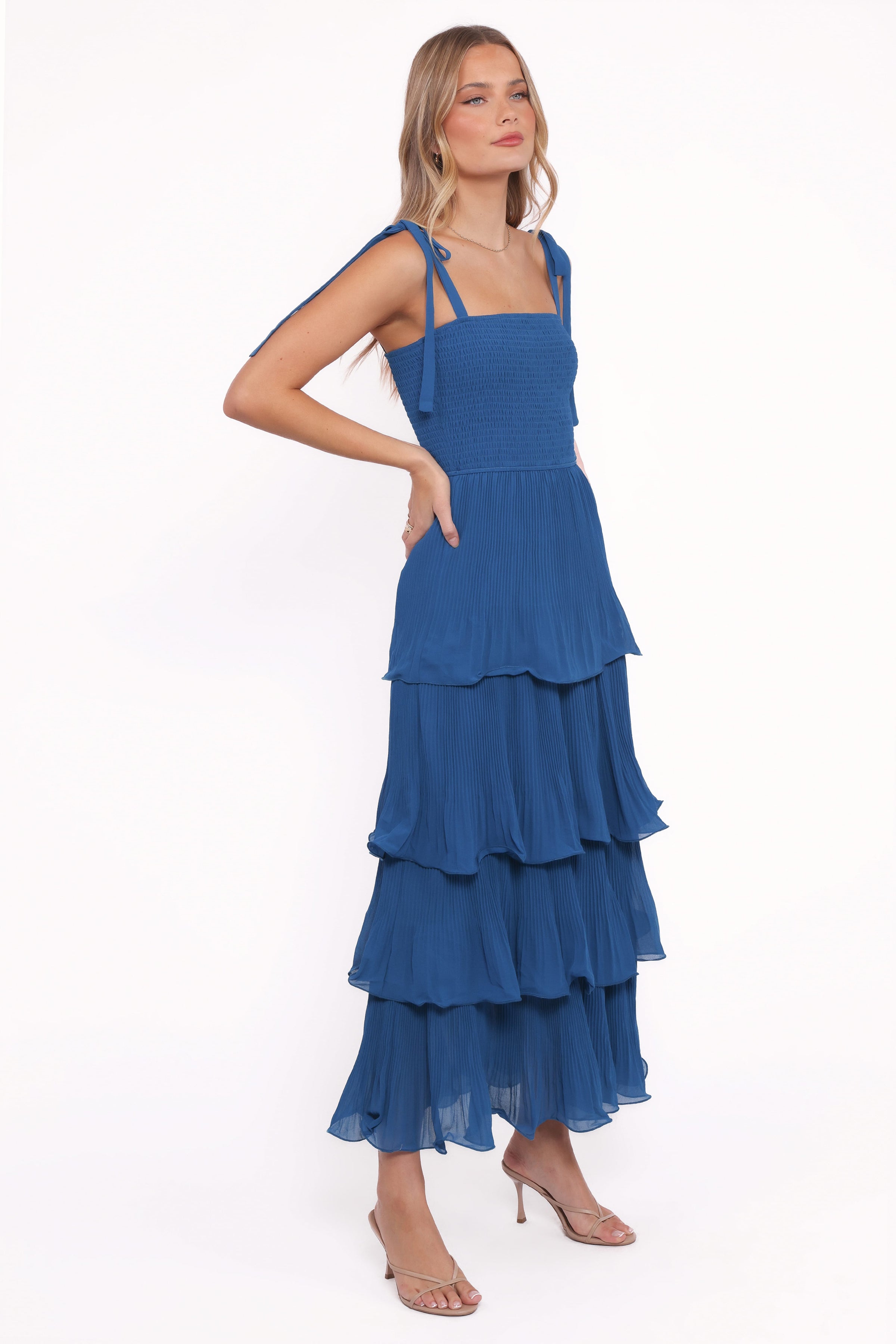 Petal and Pup USA DRESSES Alira Maxi Dress - Navy