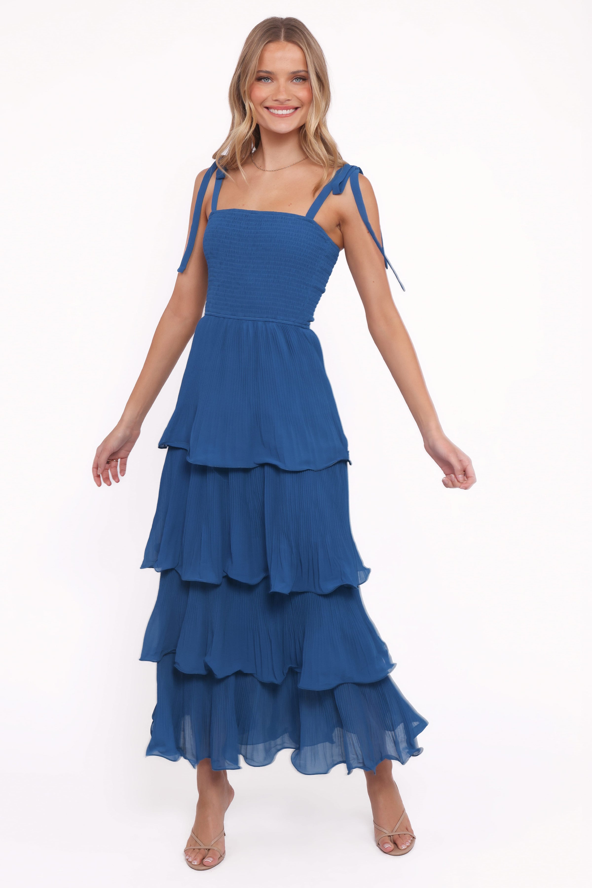 Petal and Pup USA DRESSES Alira Maxi Dress - Navy