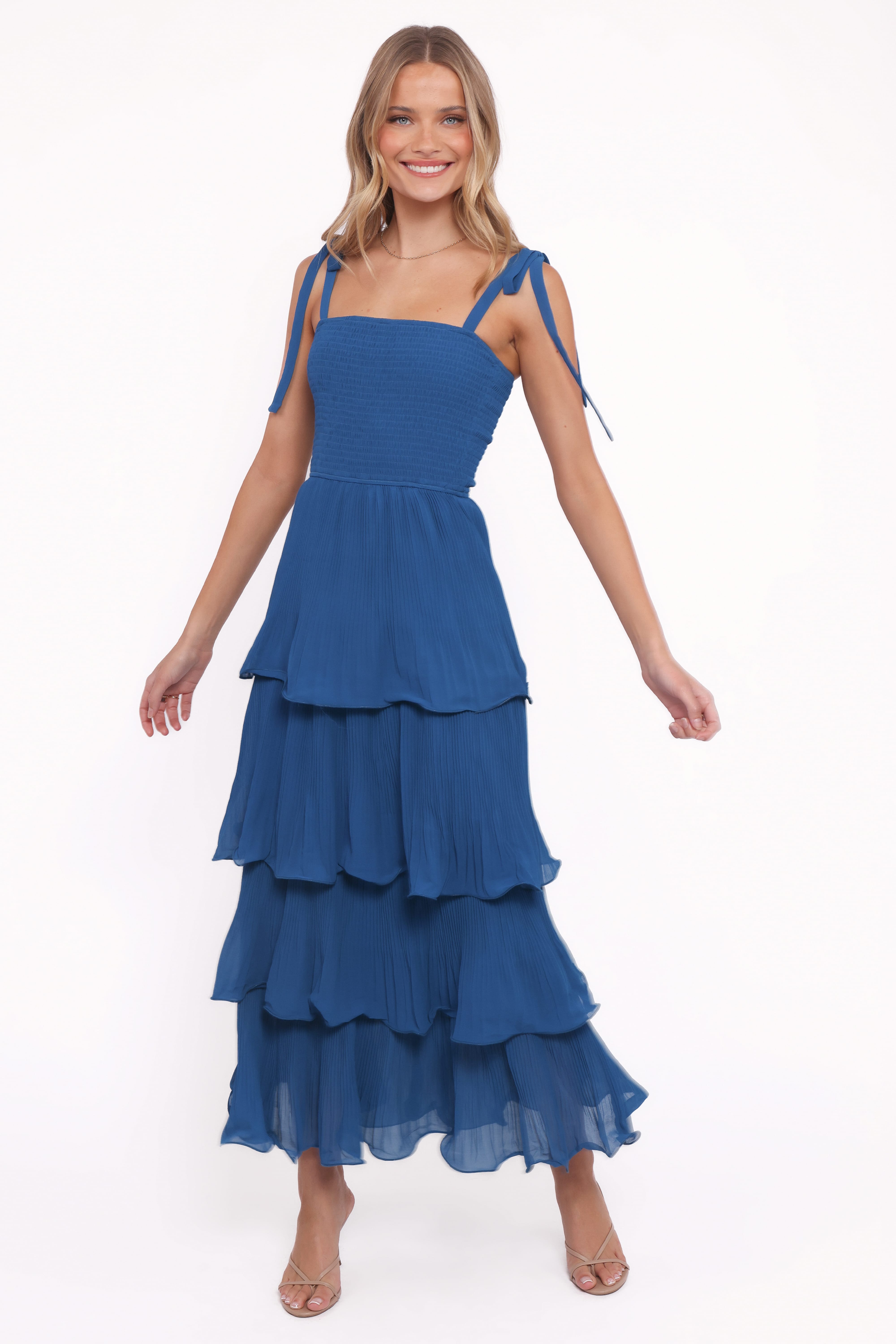 Petal and Pup USA DRESSES Alira Maxi Dress - Navy