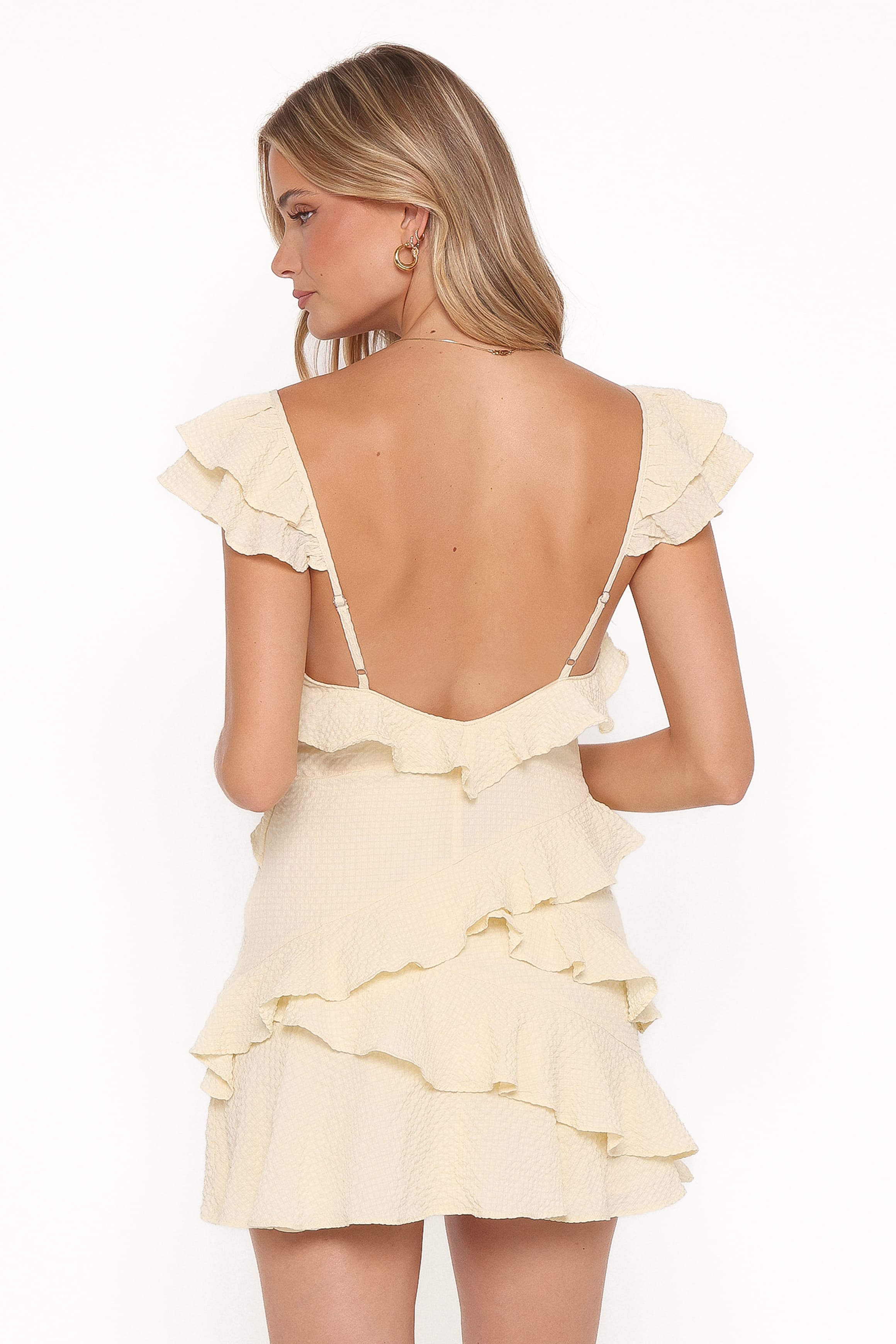 Petal and Pup USA DRESSES Allery Mini Dress - Yellow