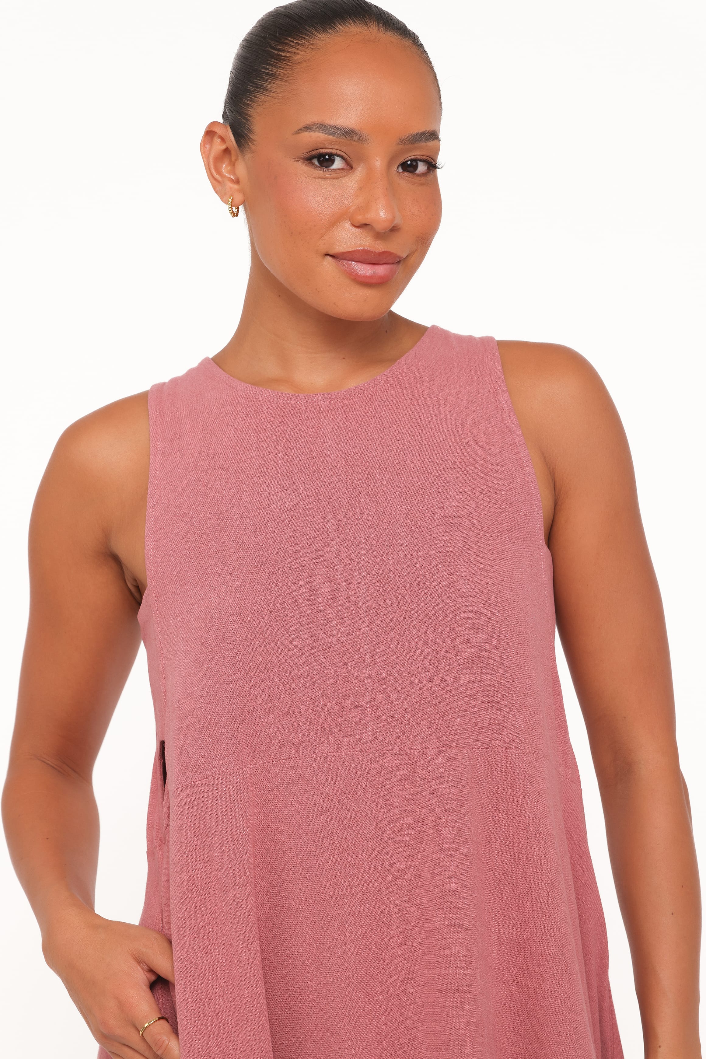 Petal and Pup USA DRESSES Almudena Midi Dress - Mauve