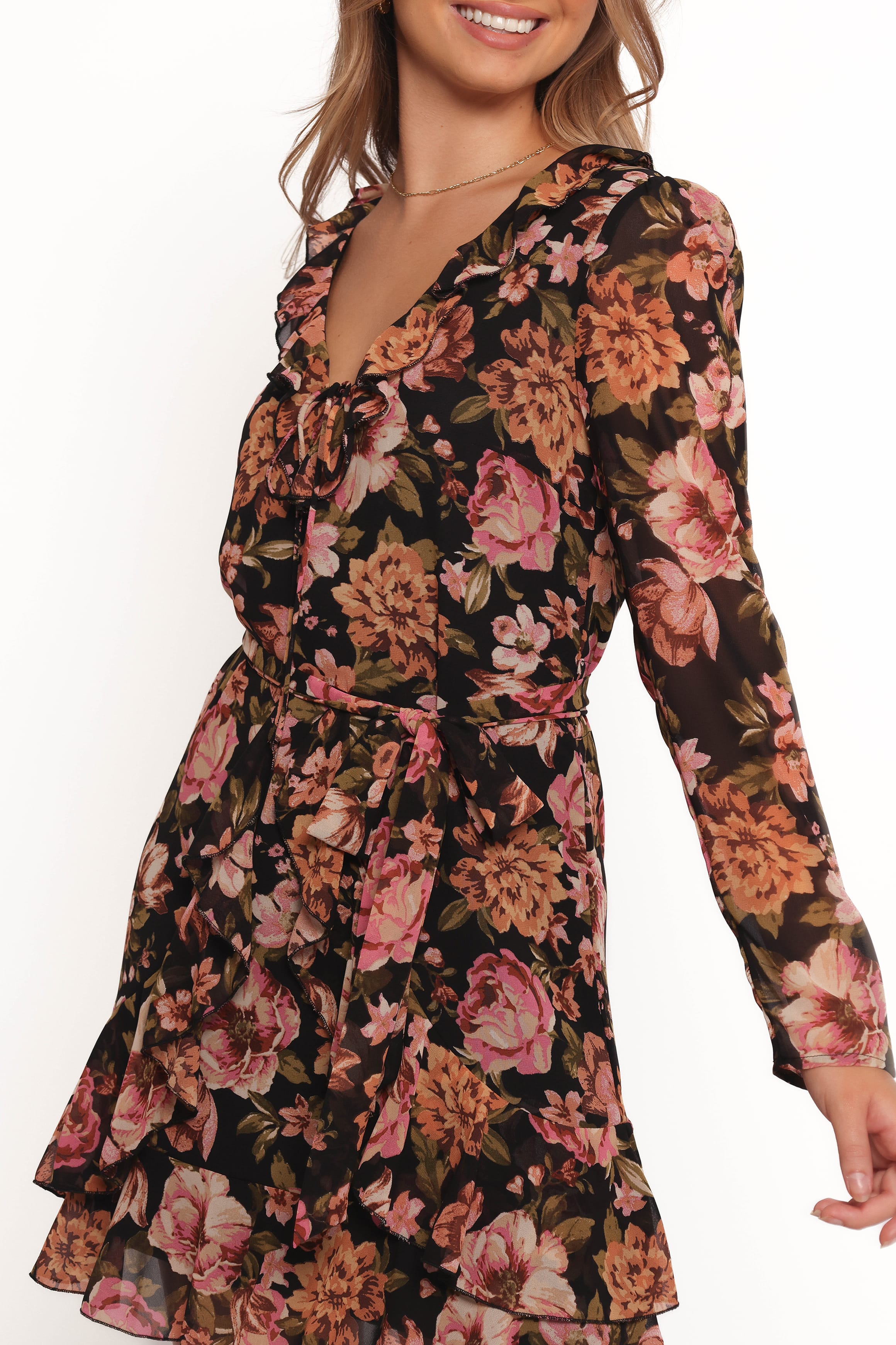 Petal and Pup USA DRESSES Alyssia Mini Dress - Floral