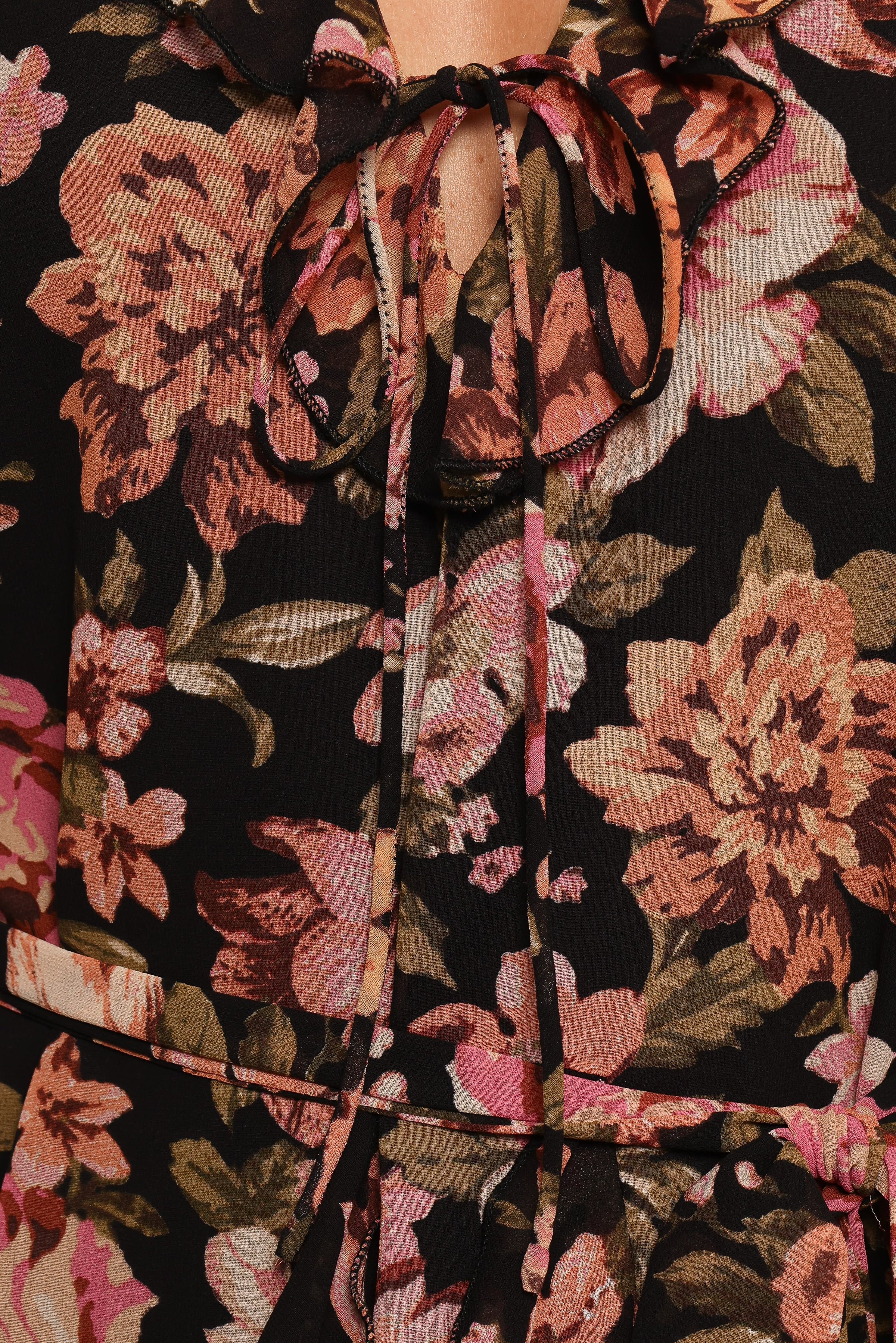 Petal and Pup USA DRESSES Alyssia Mini Dress - Floral