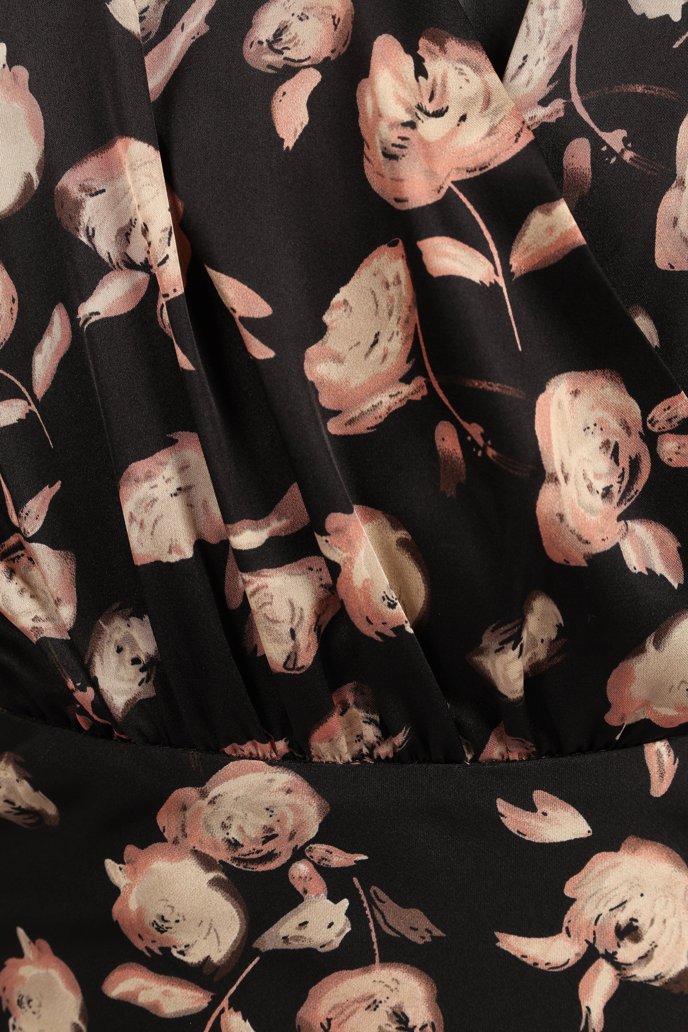 Petal and Pup USA DRESSES Amarlee Maxi Dress - Black Floral