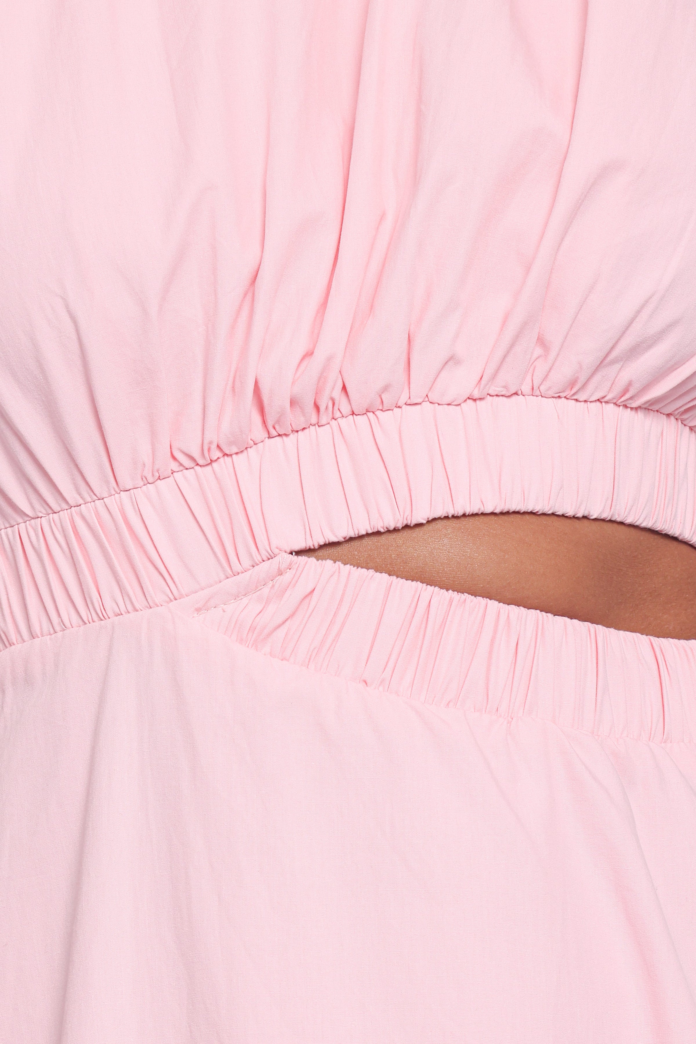 Petal and Pup USA DRESSES Aminah Puff Sleeve Dress - Pink
