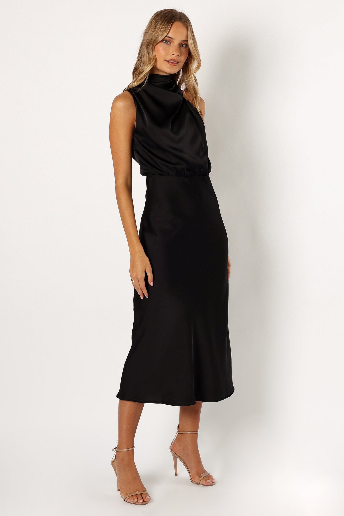 Petal and Pup Women's Anabelle Halter Neck Midi Dress