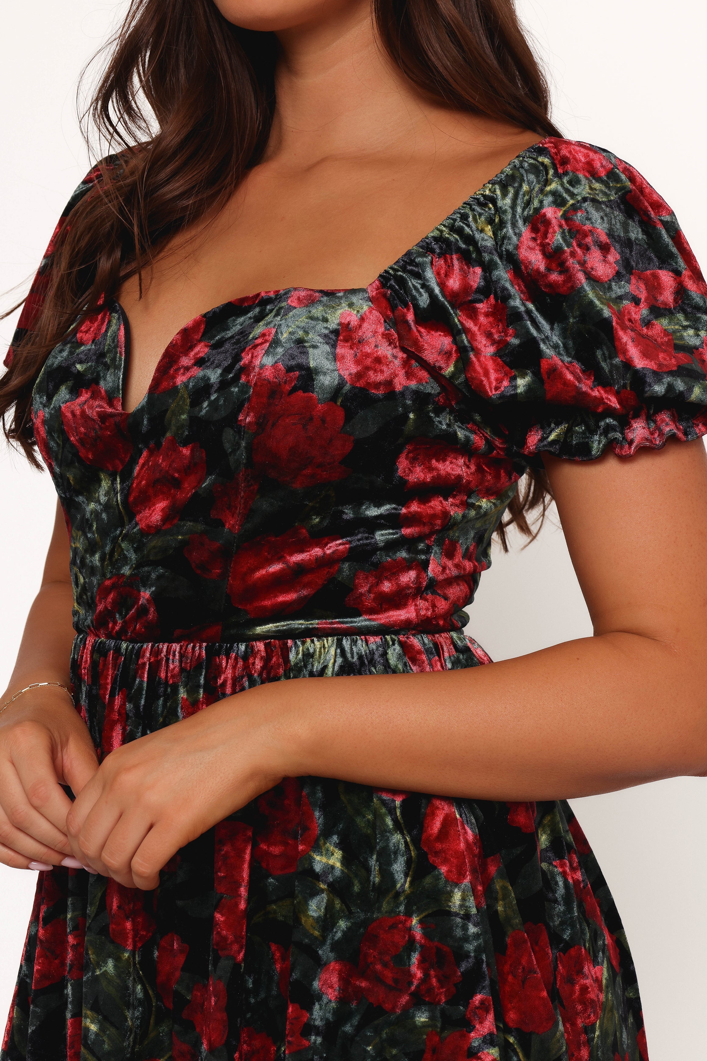 Petal and Pup USA DRESSES Anders Mini Dress - Black/Red