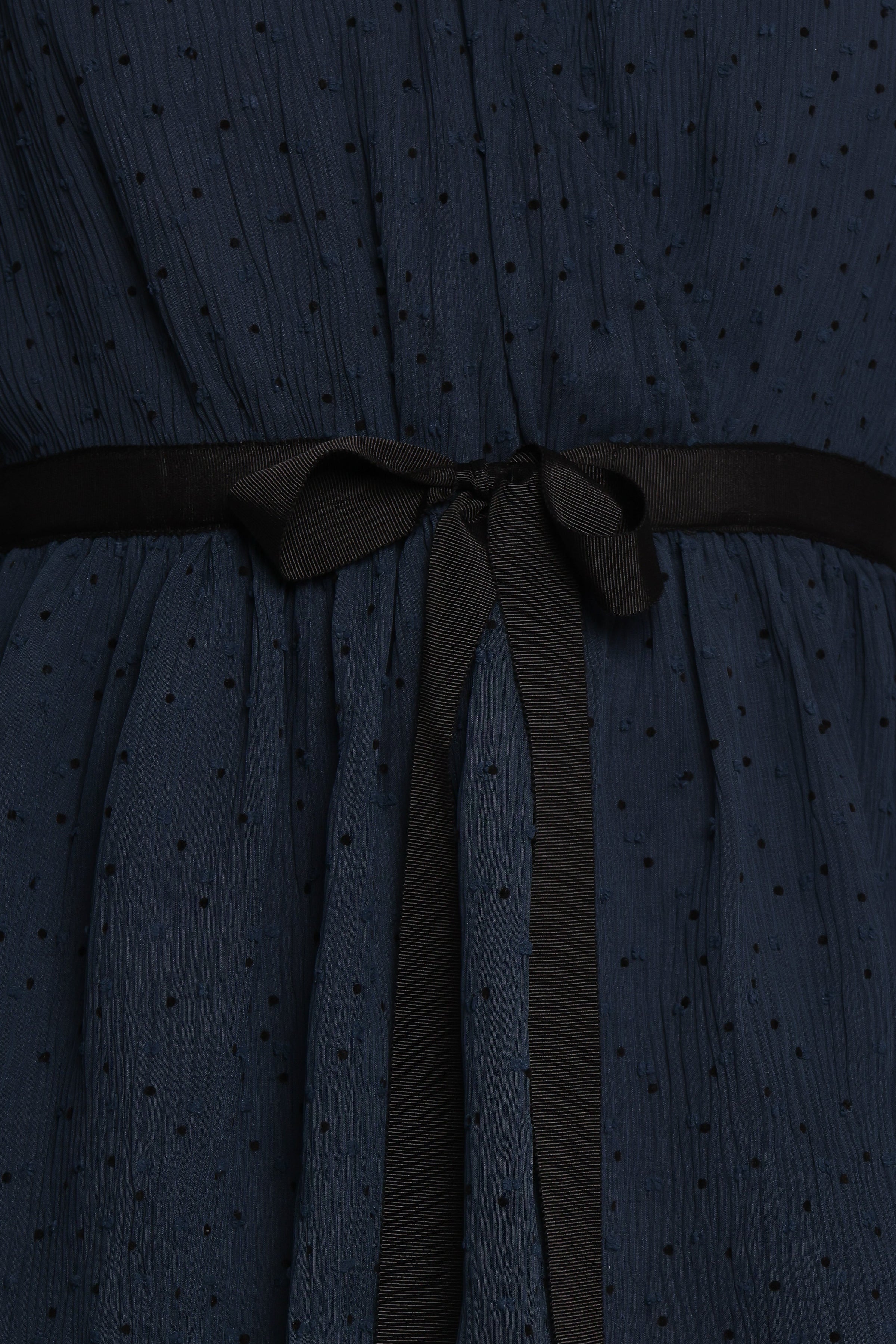 Petal and Pup USA DRESSES Antoinette Long Sleeve Tiered Maxi Dress - Navy