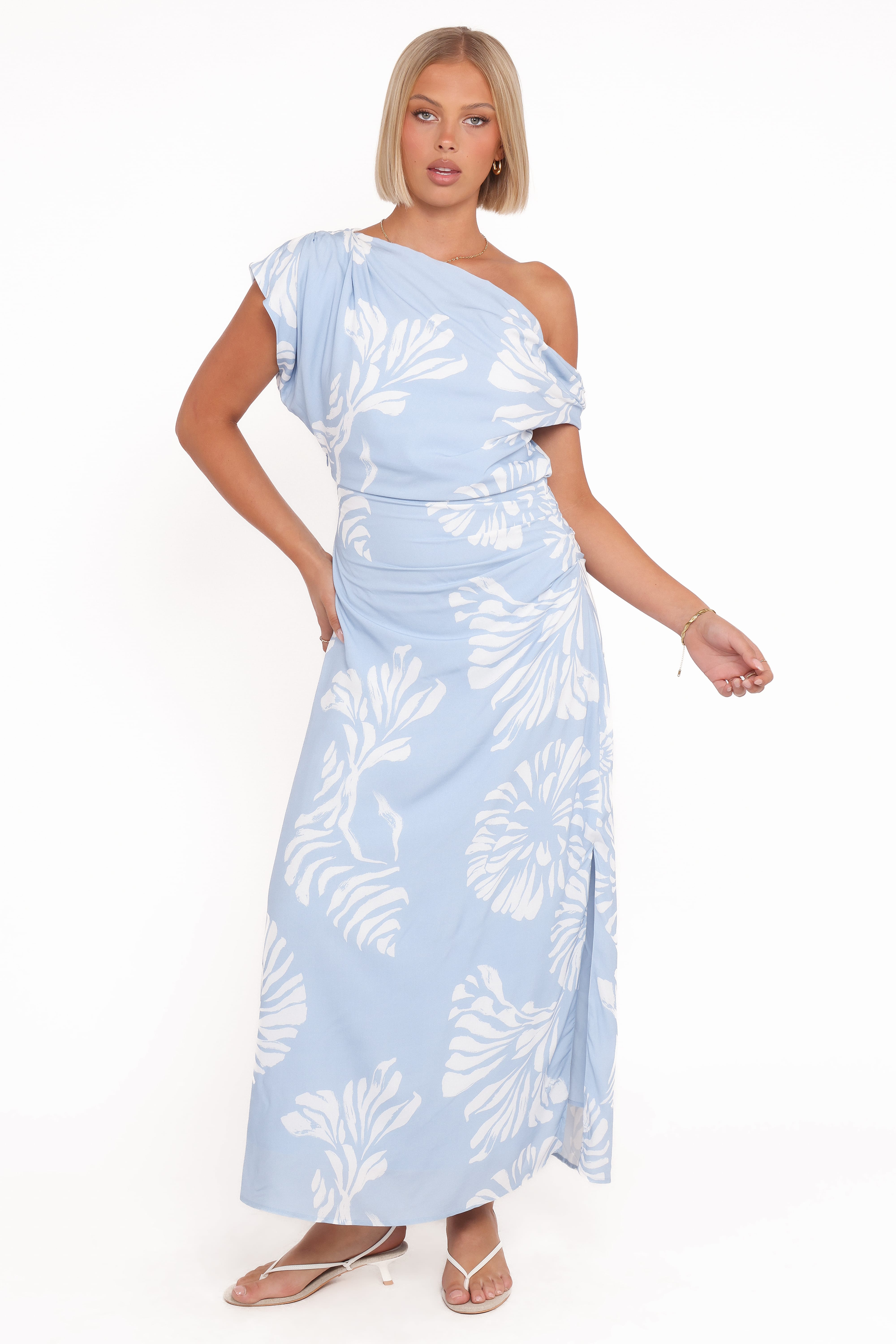 Petal and Pup USA DRESSES Apryl Midi Dress - Shell Print